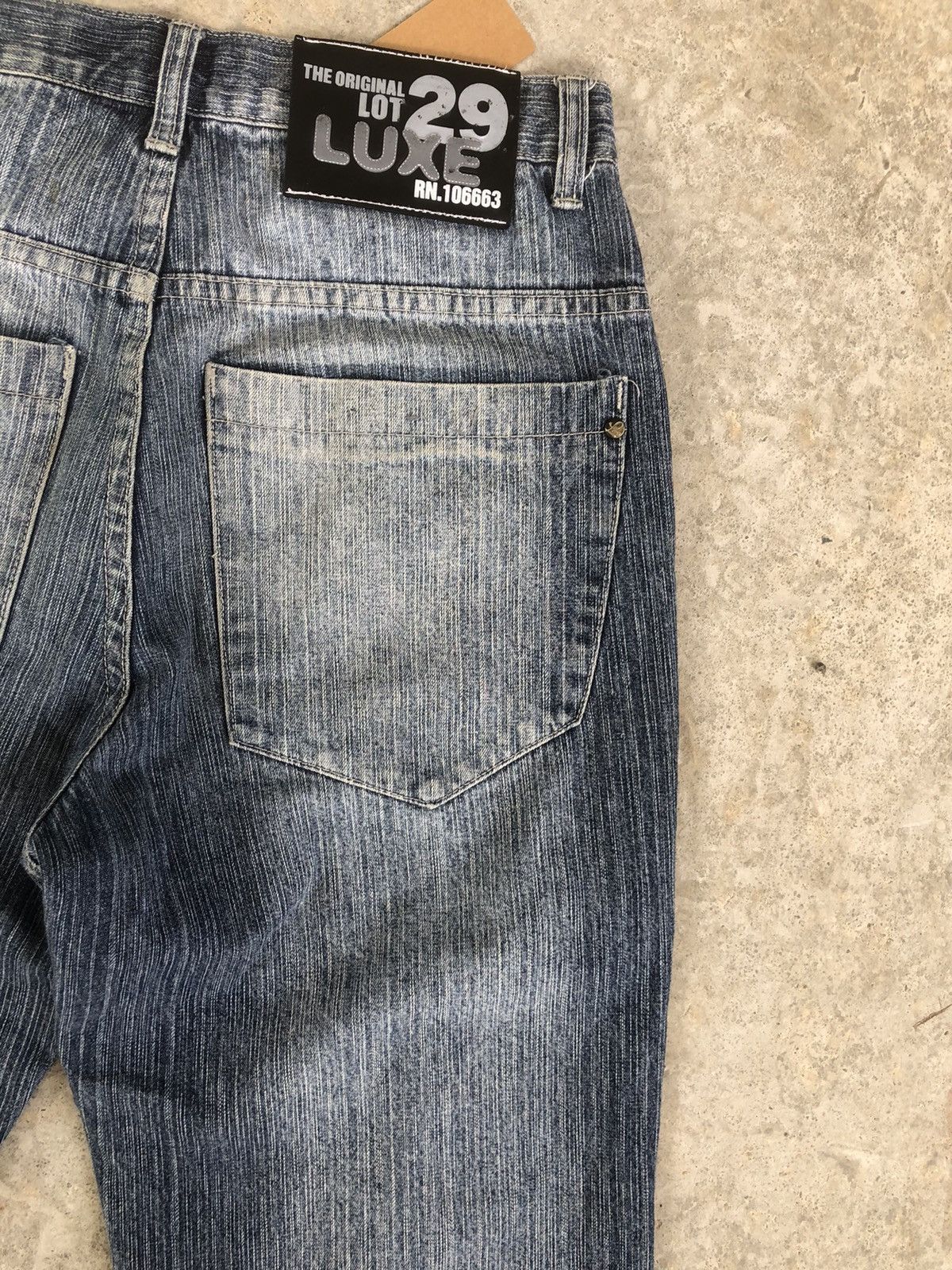 Japanese Brand Japanese Lot 29 Art Denim Paintes Jeans Baggy Jeans Size US 31 - 12 Thumbnail