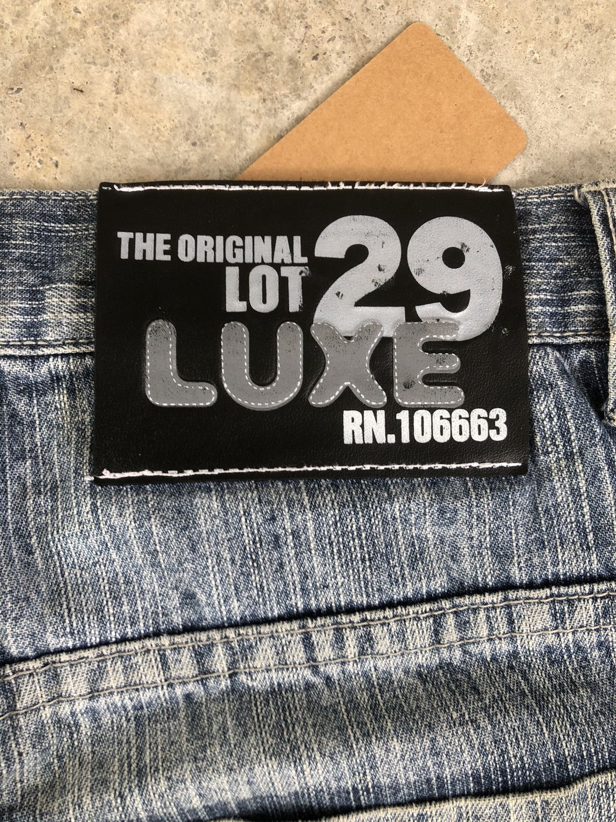 Japanese Brand Japanese Lot 29 Art Denim Paintes Jeans Baggy Jeans Size US 31 - 15 Thumbnail