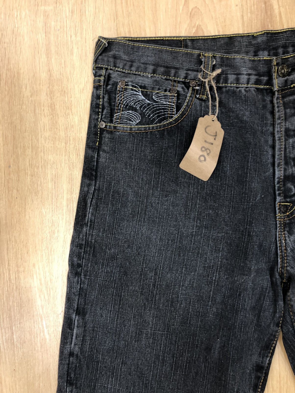 RMC Jeans Red Monkey Company Embroidered Jeans Size US 36 / EU 52 - 4 Thumbnail
