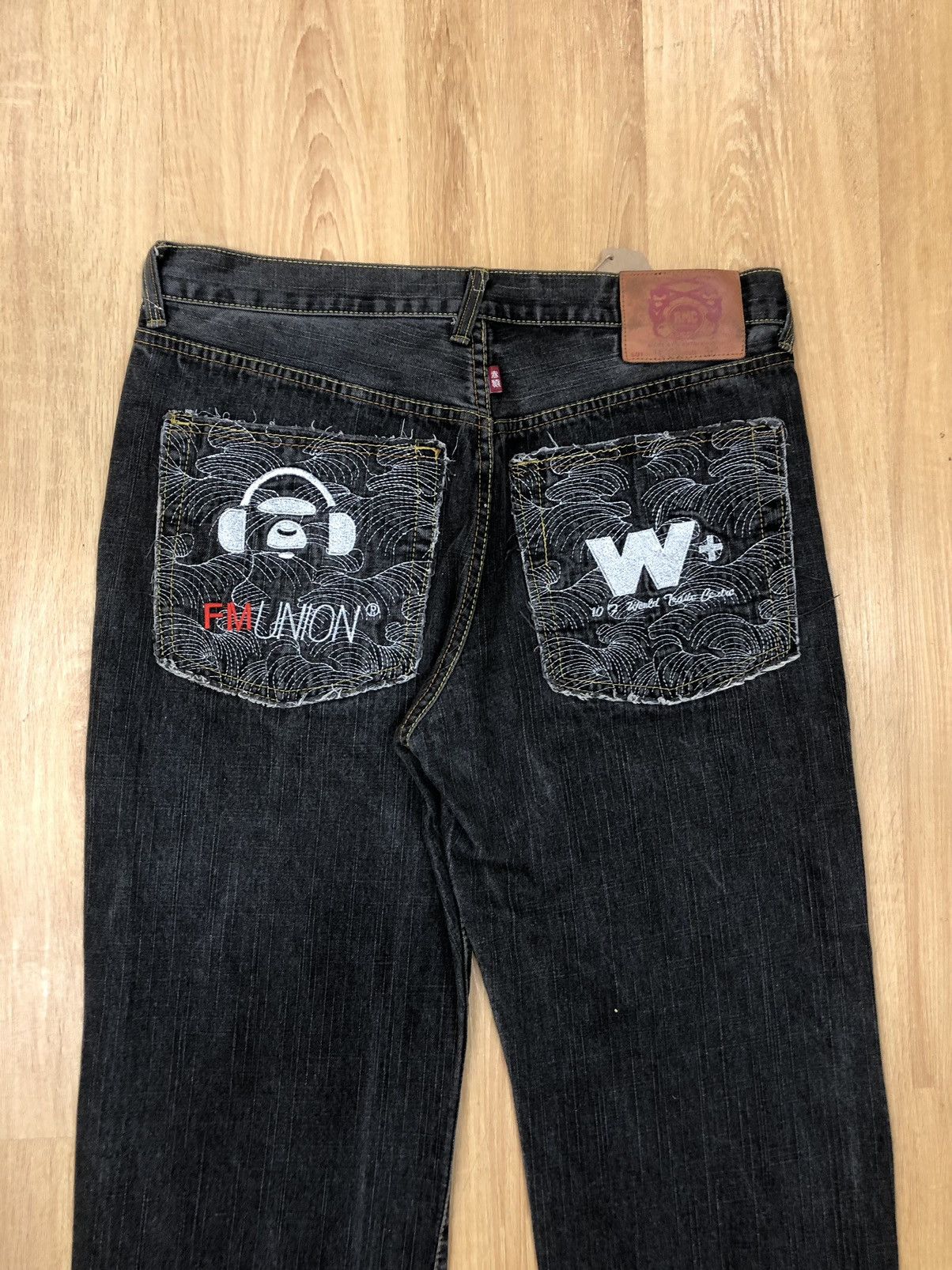 RMC Jeans Red Monkey Company Embroidered Jeans Size US 36 / EU 52 - 8 Thumbnail