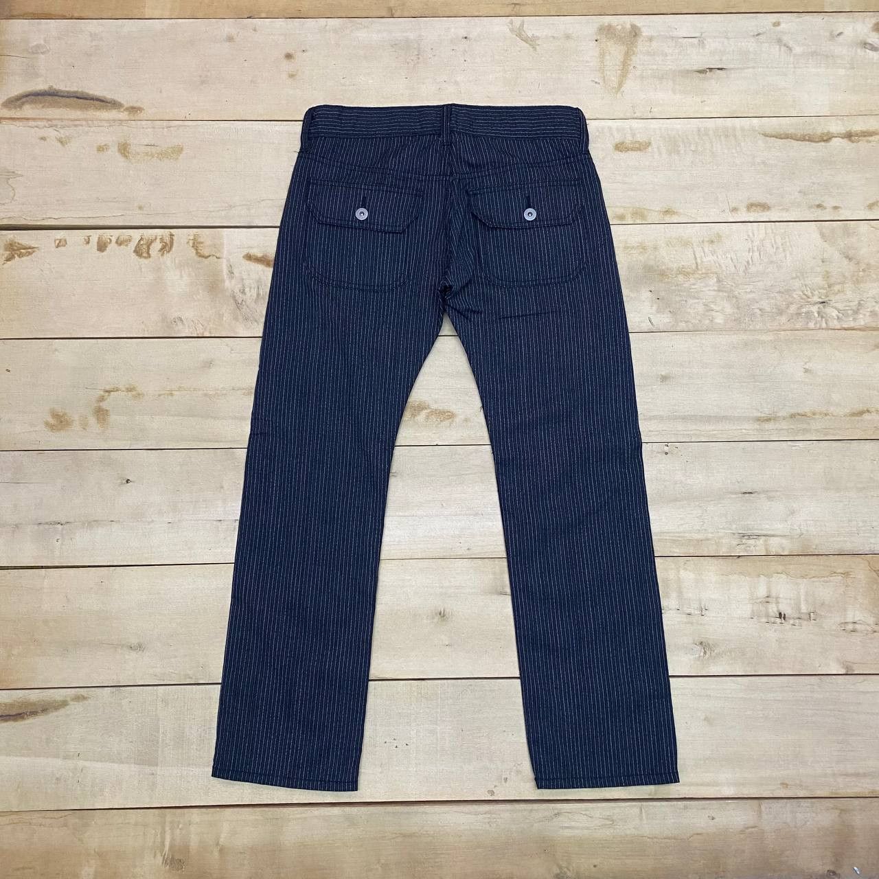 image of Comme Des Garcons x Junya Watanabe X427 Junya Watanabe X Cdg Striped Ankle Pants, Men's (Size 29)