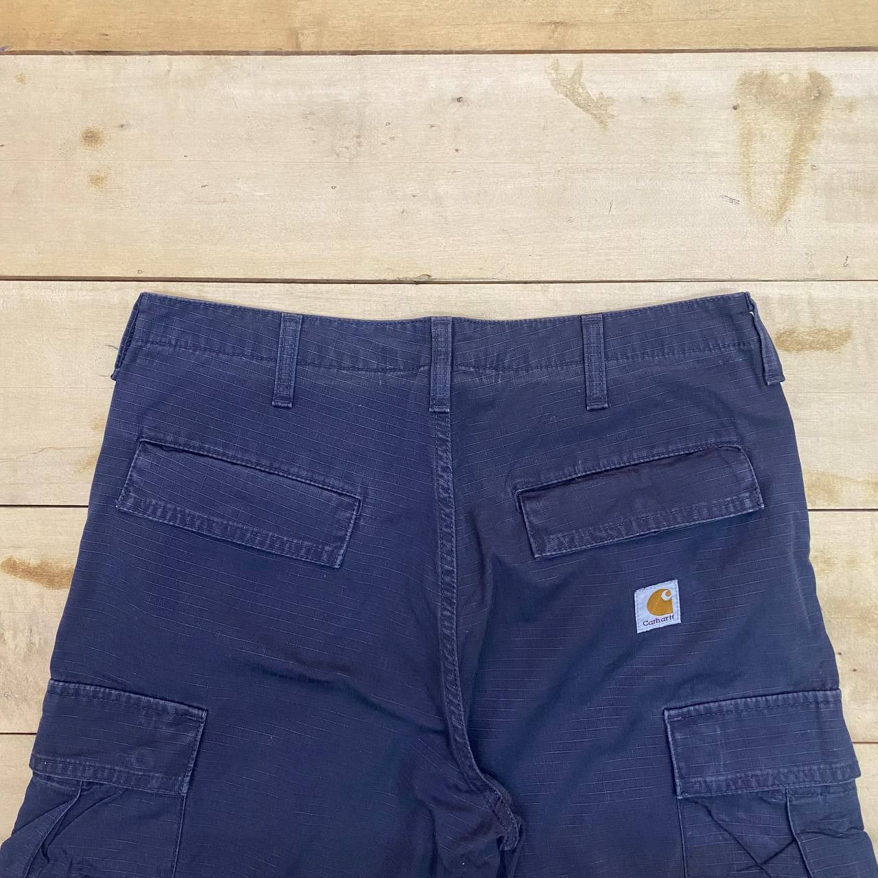 Carhartt X430 CARHARTT RIPSTOP DISTRESSED CARGO PANTS WORKWEAR Size US 32 / EU 48 - 2 Thumbnail