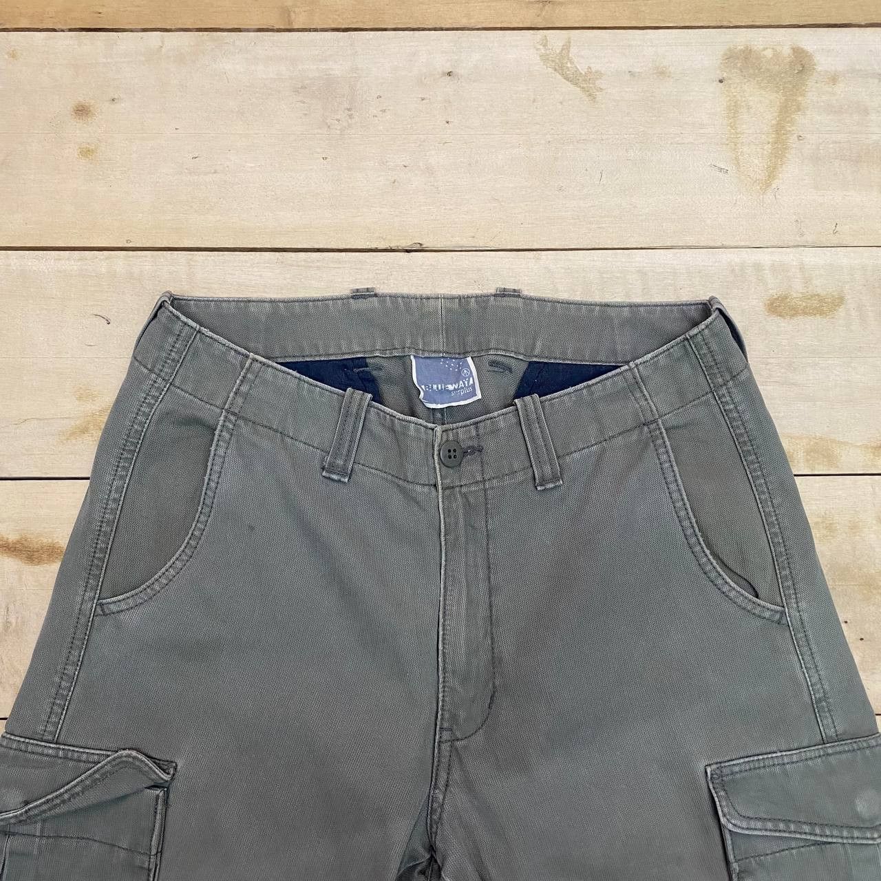 Blue Blue Japan X434 JAPAN SURPLUS X BLUE WAY CARGO PANTS Size US 31 - 2 Thumbnail