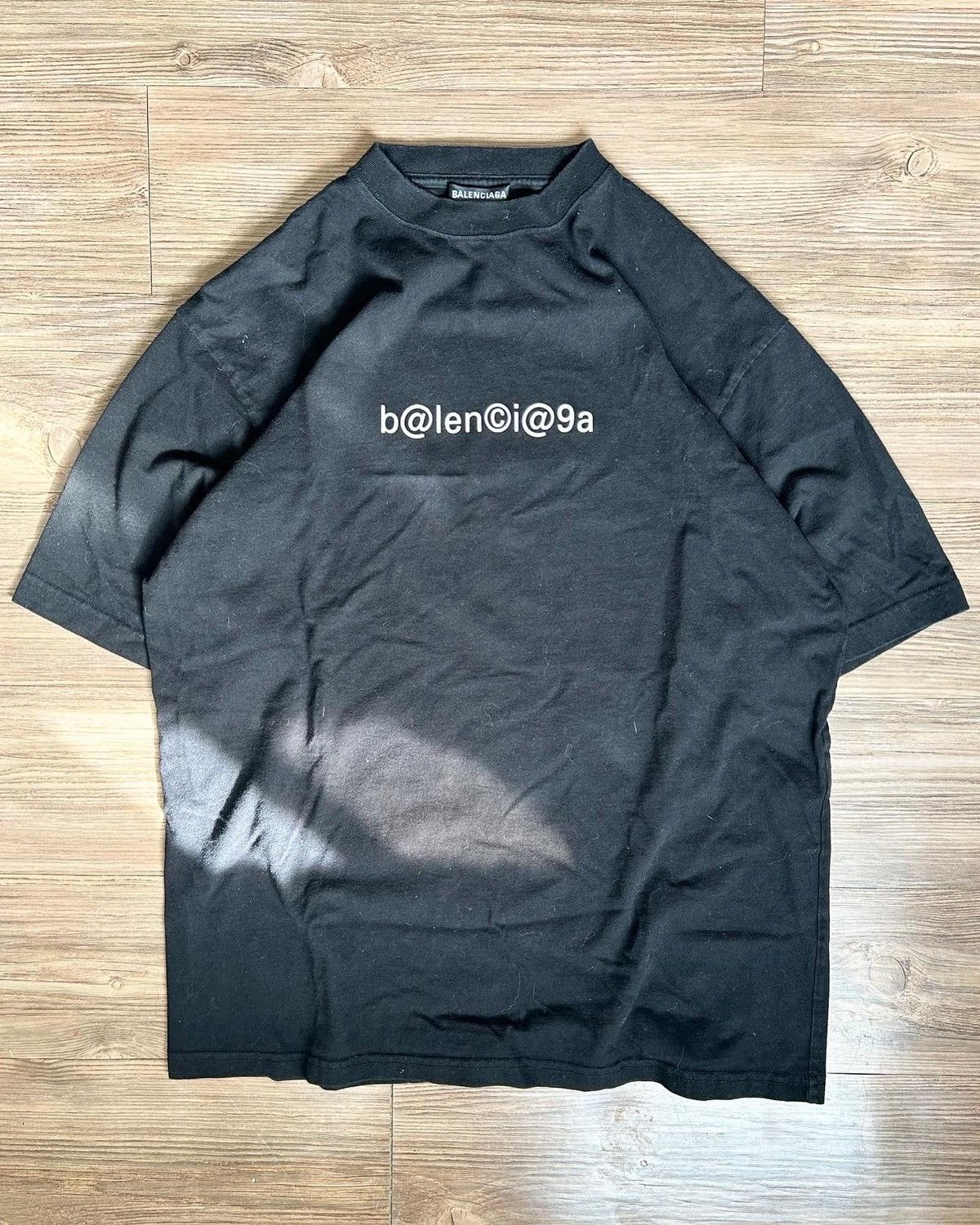 Balenciaga Balenciaga SS20 Script Shirt Oversize | Grailed