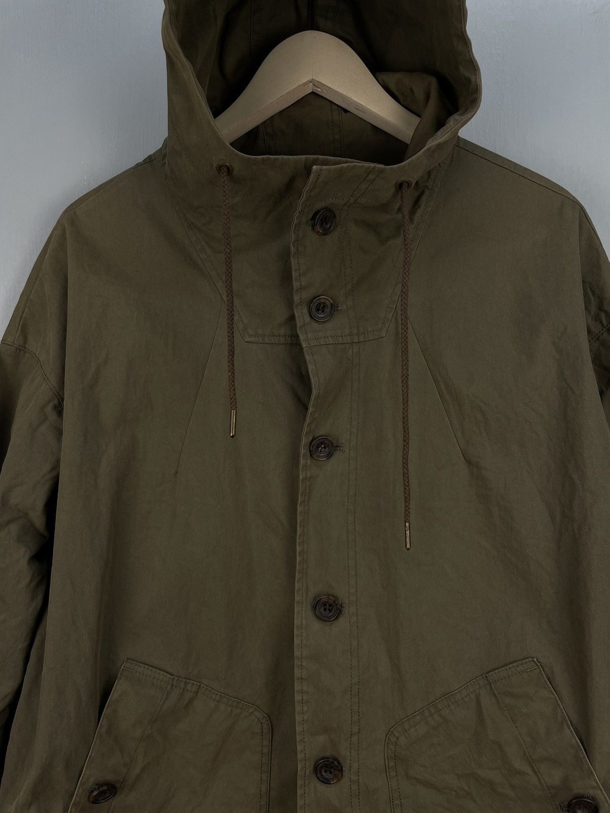 Japanese Brand Nombre Impair military style light jacket Size XL / US 12-14 / IT 48-50 - 6 Thumbnail