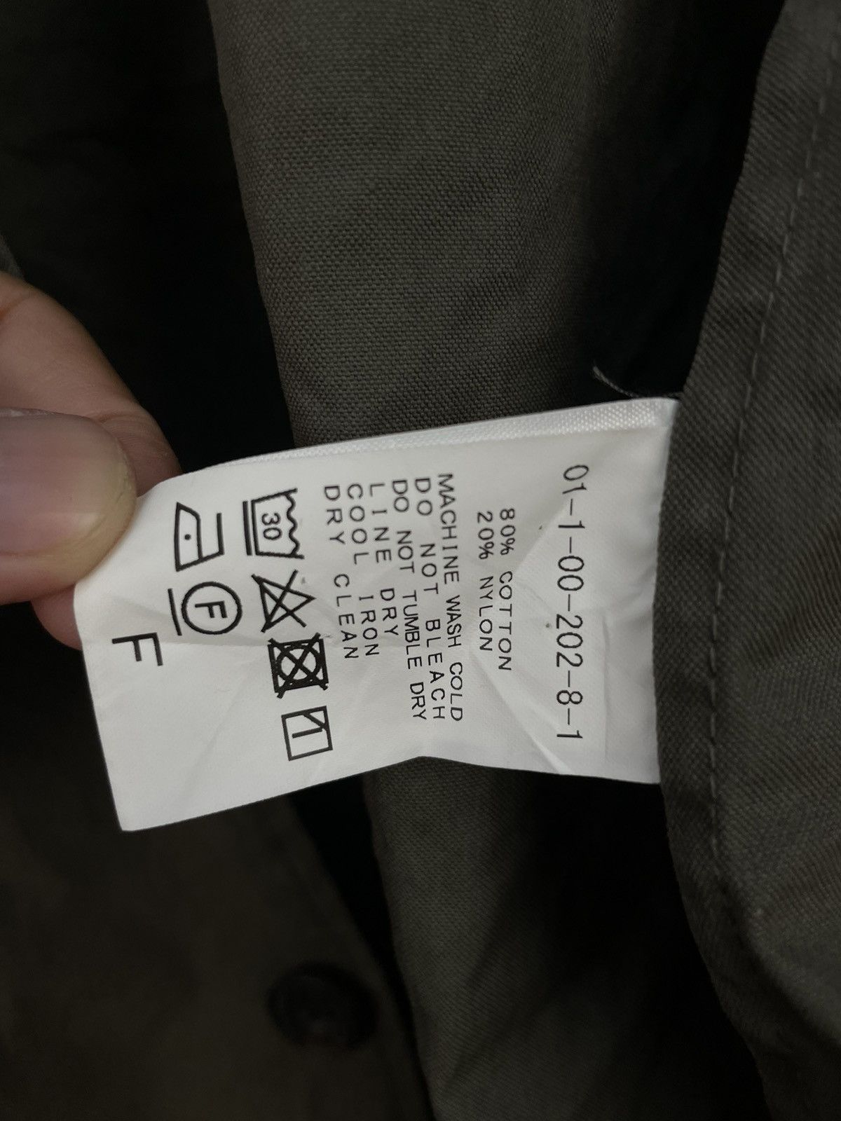 Japanese Brand Nombre Impair military style light jacket Size XL / US 12-14 / IT 48-50 - 9 Thumbnail