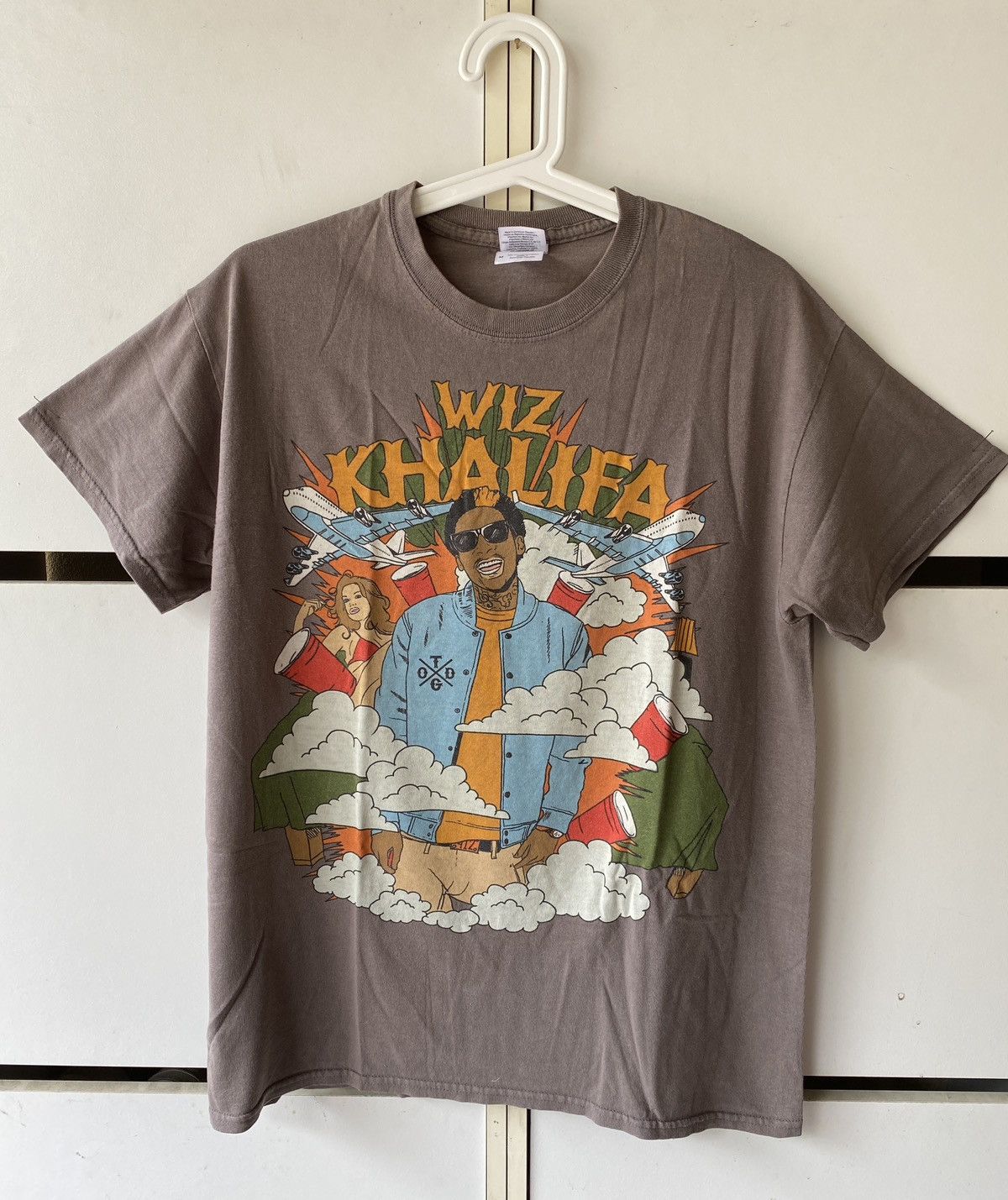 Wiz Khalifa Y2K WIZ KHALIFA RAP TEE Size US M / EU 48-50 / 2 - 1 Thumbnail