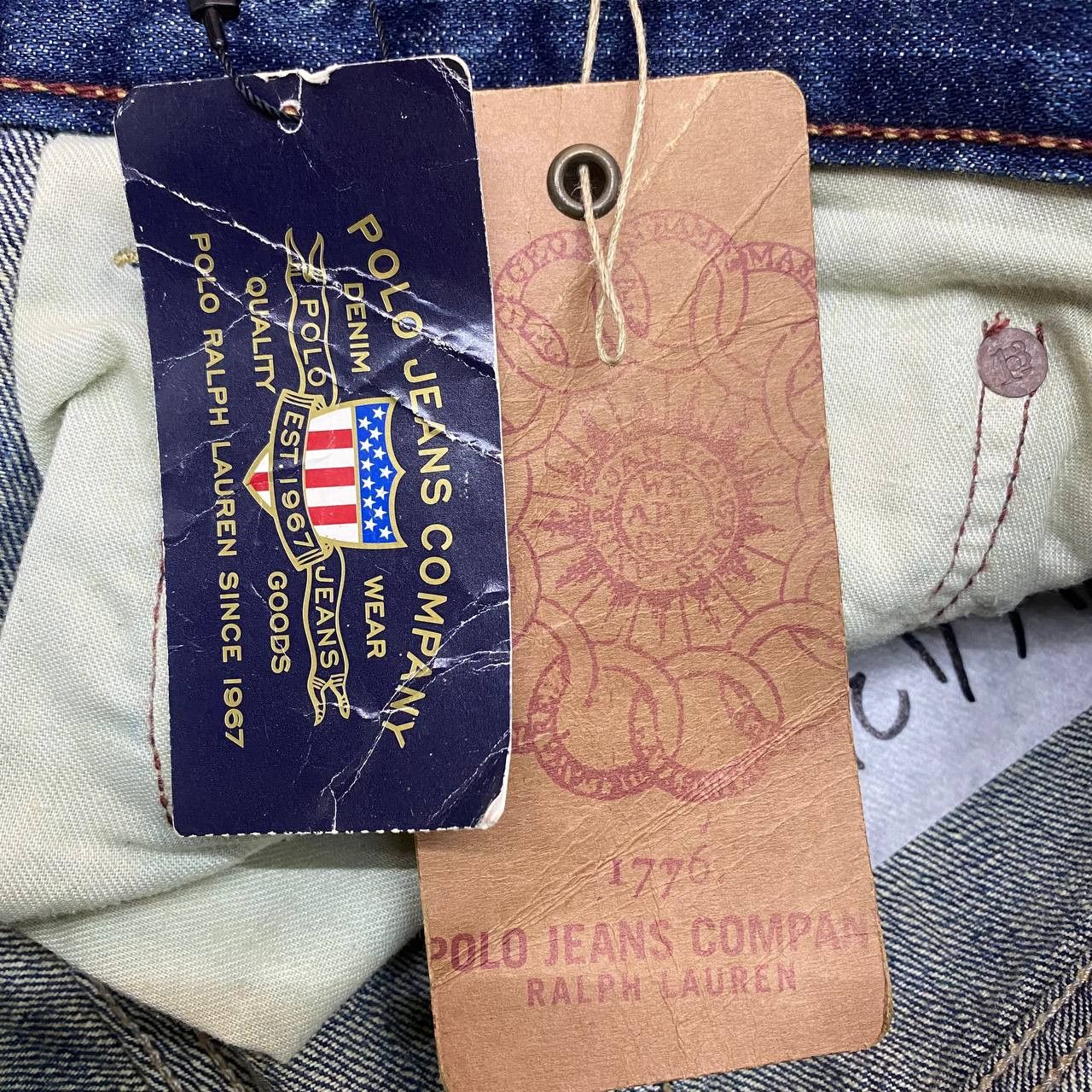 Polo Ralph Lauren × Vintage X435 NWT POLO JEANS COMPANY X POLO RALPH LAUREN FLARED DENIM Size US 32 / EU 48 - 9 Thumbnail