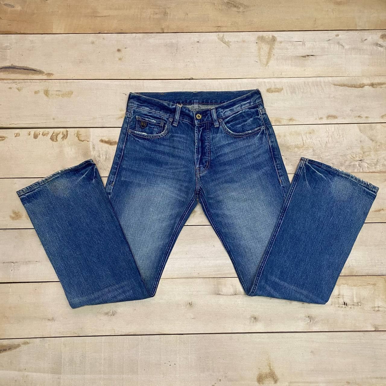 Polo Ralph Lauren × Vintage X435 NWT POLO JEANS COMPANY X POLO RALPH LAUREN FLARED DENIM Size US 32 / EU 48 - 4 Thumbnail