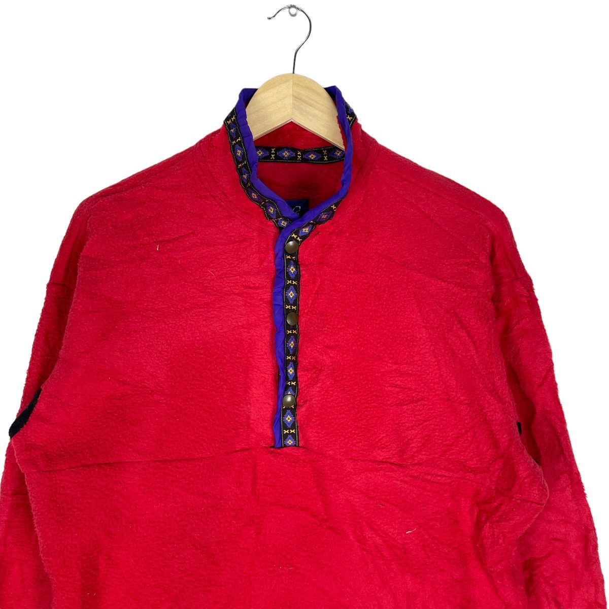 Kuhl × Vintage 🌟ALF FLEECE SNAP BUTTON HALF SWEATER Size US M / EU 48-50 / 2 - 3 Thumbnail