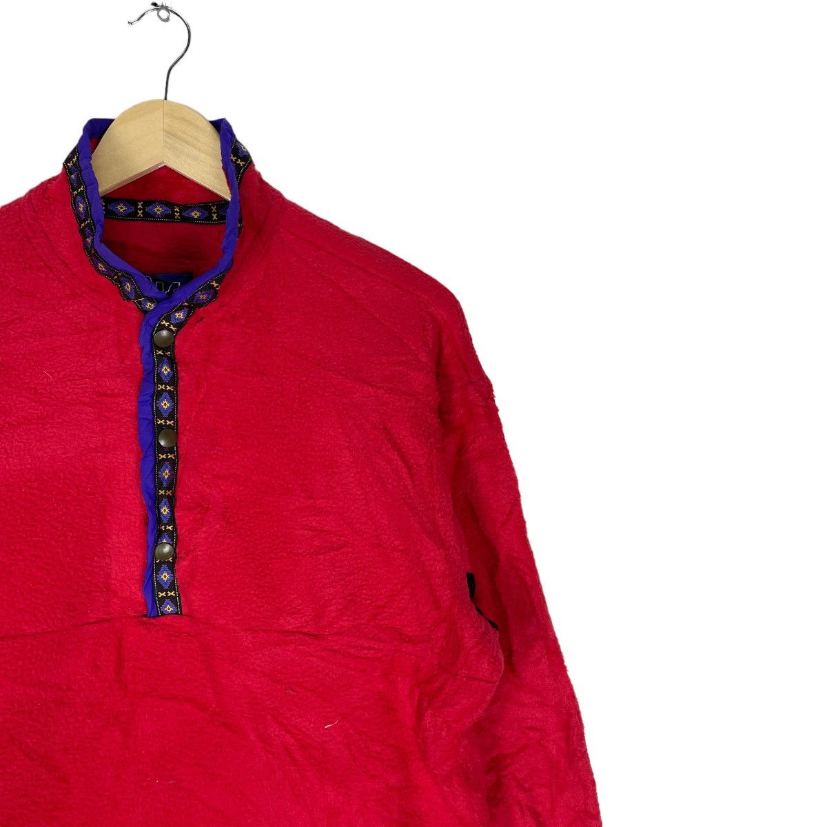 Kuhl × Vintage 🌟ALF FLEECE SNAP BUTTON HALF SWEATER Size US M / EU 48-50 / 2 - 4 Thumbnail