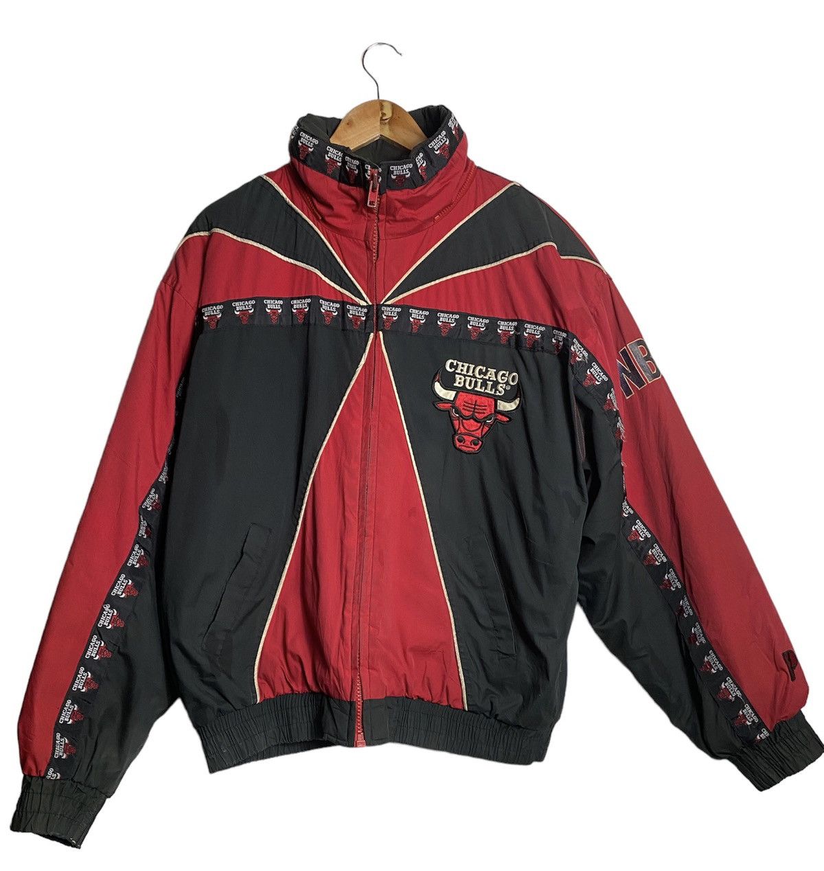 NBA CHICAGO BULL BIG LOGO VINTAGE JACKET Size US L / EU 52-54 / 3 - 1 Thumbnail