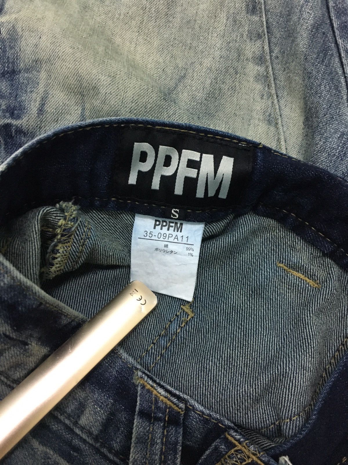 Japanese Brand × PPFM PPFM J cut Denim Pant Size US 30 / EU 46 - 11 Thumbnail