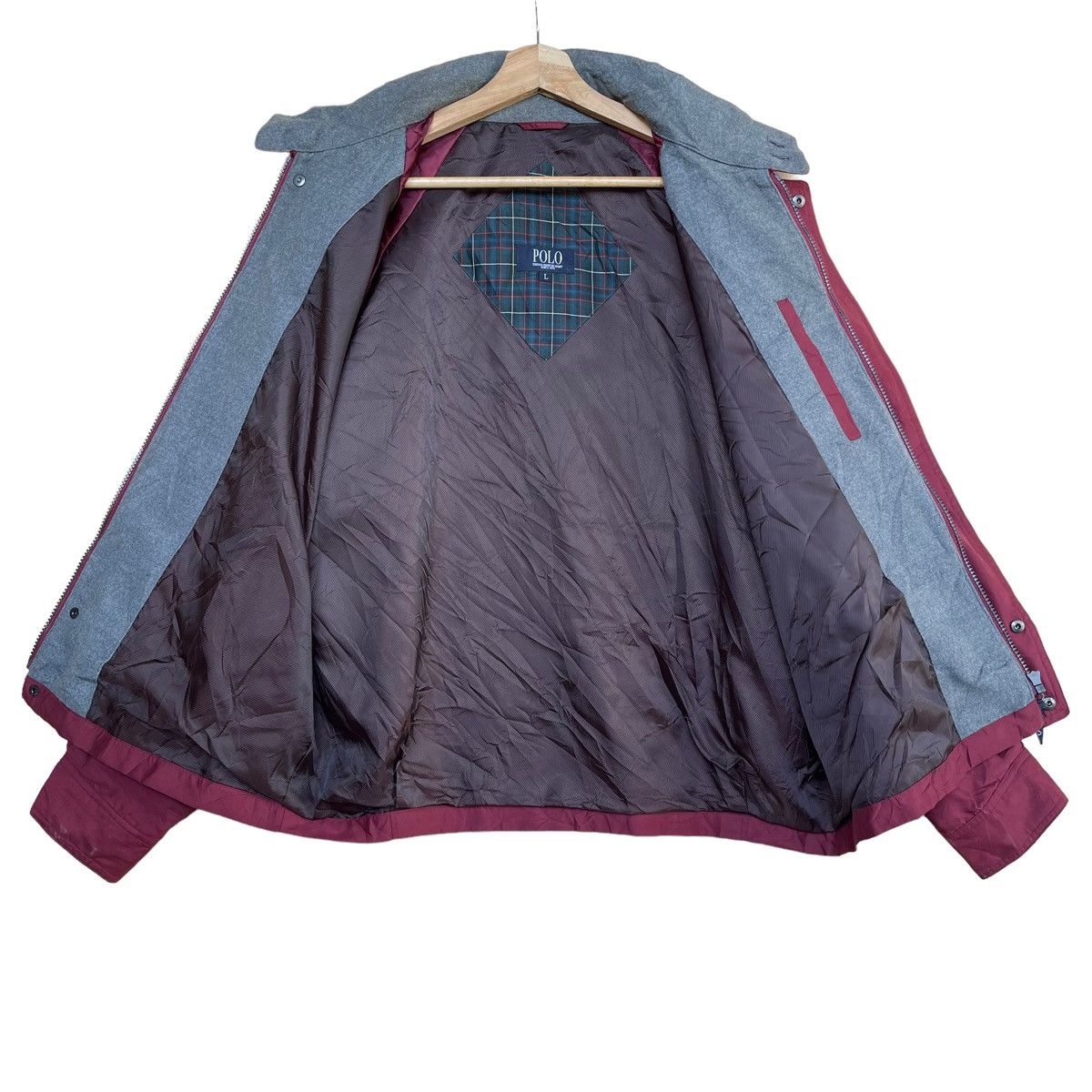 Japanese Brand Polo British Country Spirit Zipper Light Jacket Size US L / EU 52-54 / 3 - 10 Thumbnail