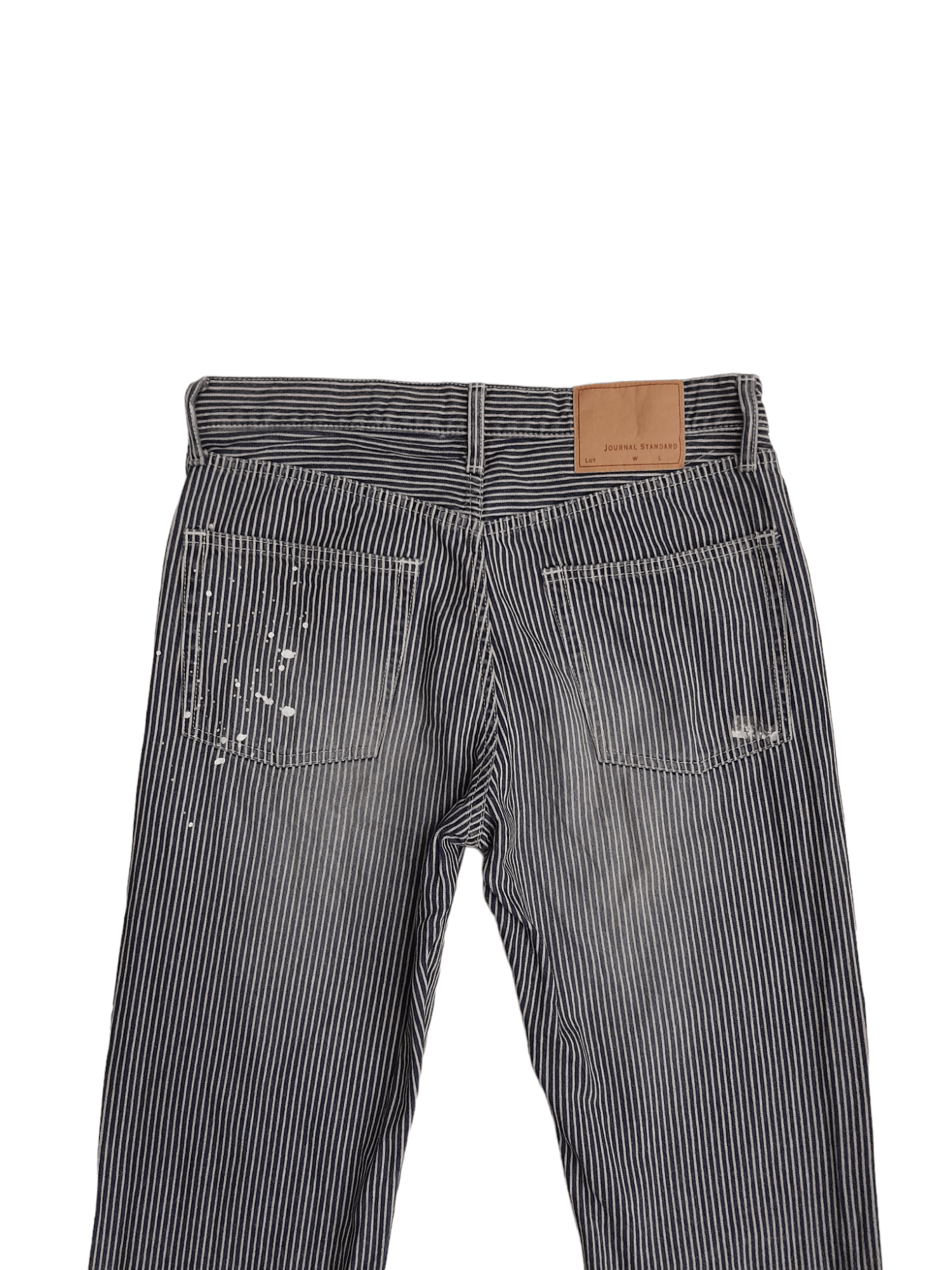 Journal Standard Journal Standard Hickory Stripe Denim Japan (E849) Size US 31 - 8 Thumbnail