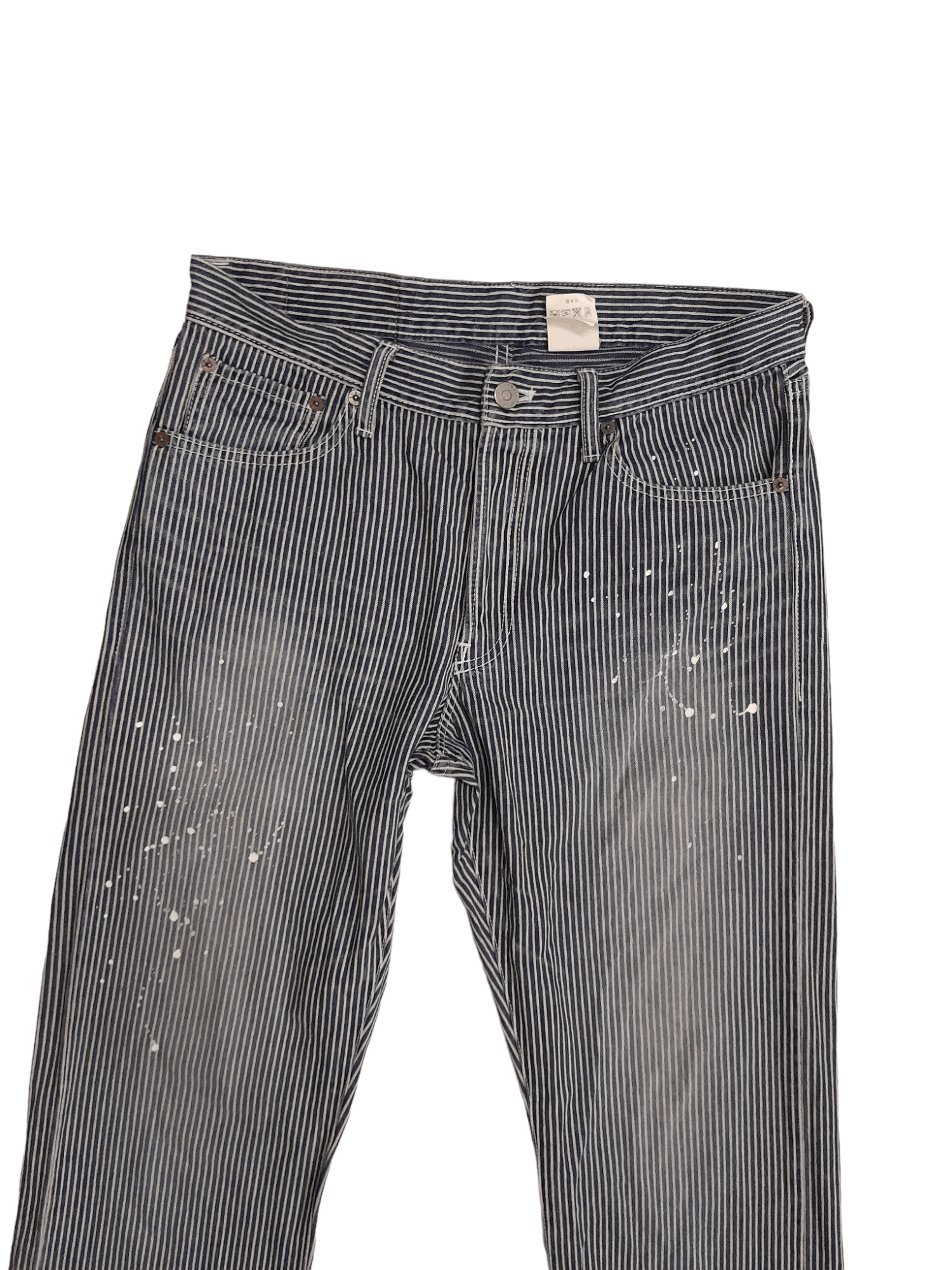 Journal Standard Journal Standard Hickory Stripe Denim Japan (E849) Size US 31 - 3 Thumbnail