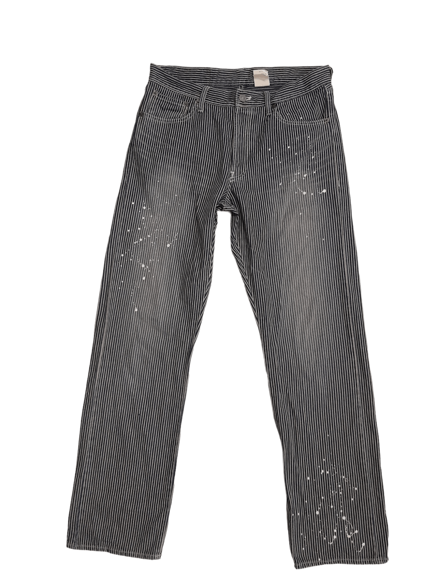 Journal Standard Journal Standard Hickory Stripe Denim Japan (E849) Size US 31 - 1 Thumbnail