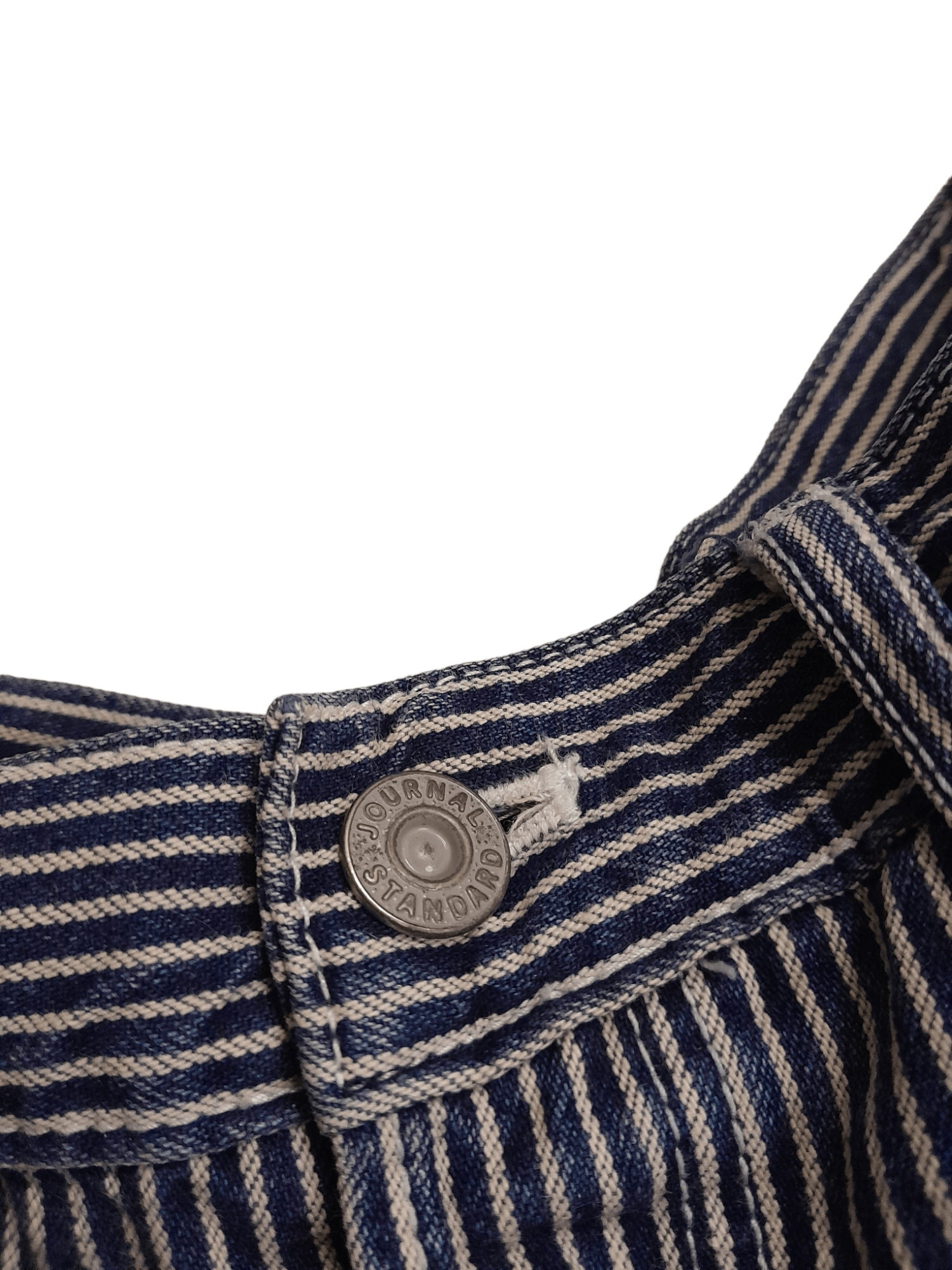 Journal Standard Journal Standard Hickory Stripe Denim Japan (E849) Size US 31 - 5 Thumbnail