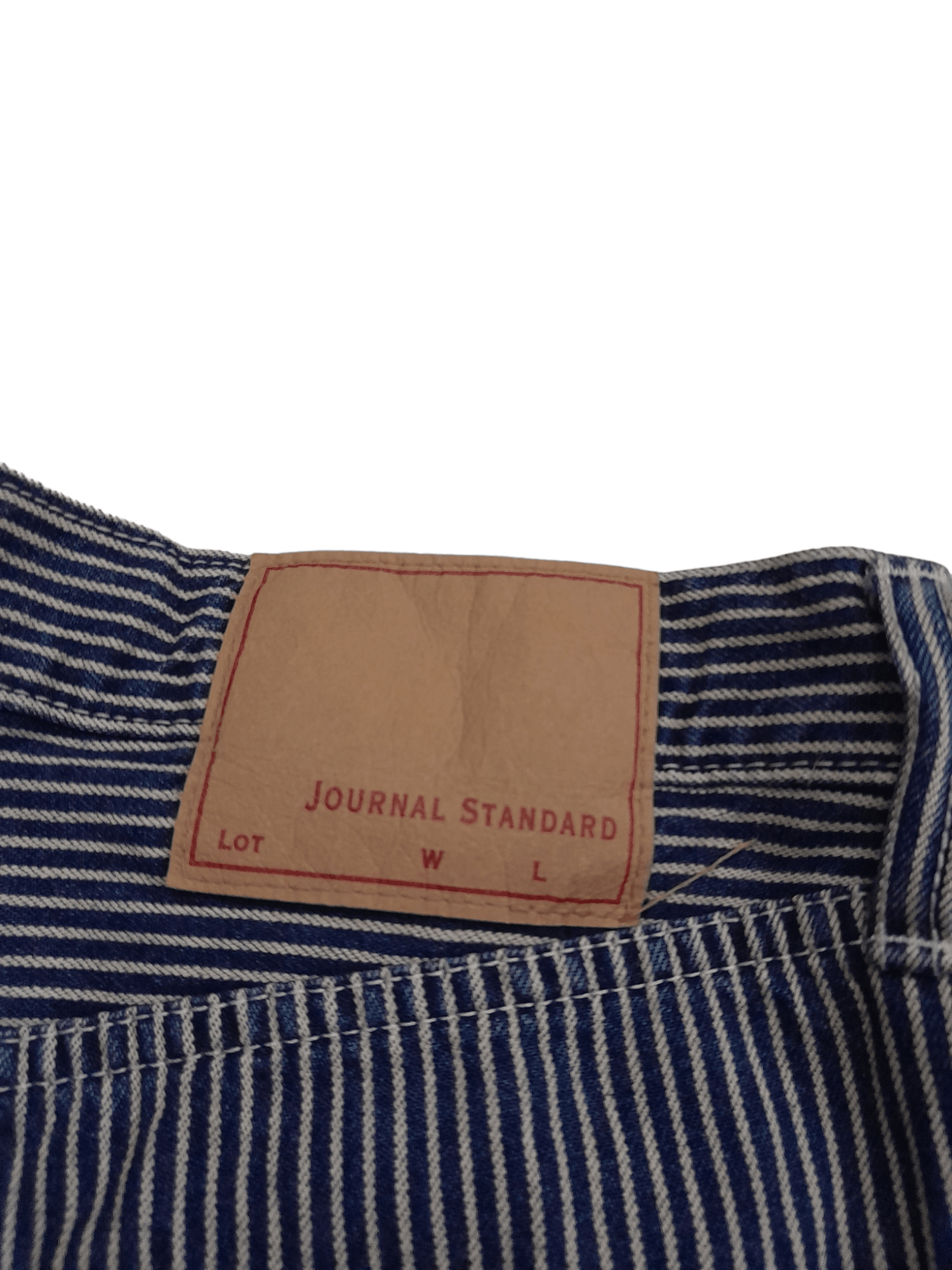 Journal Standard Journal Standard Hickory Stripe Denim Japan (E849) Size US 31 - 9 Thumbnail