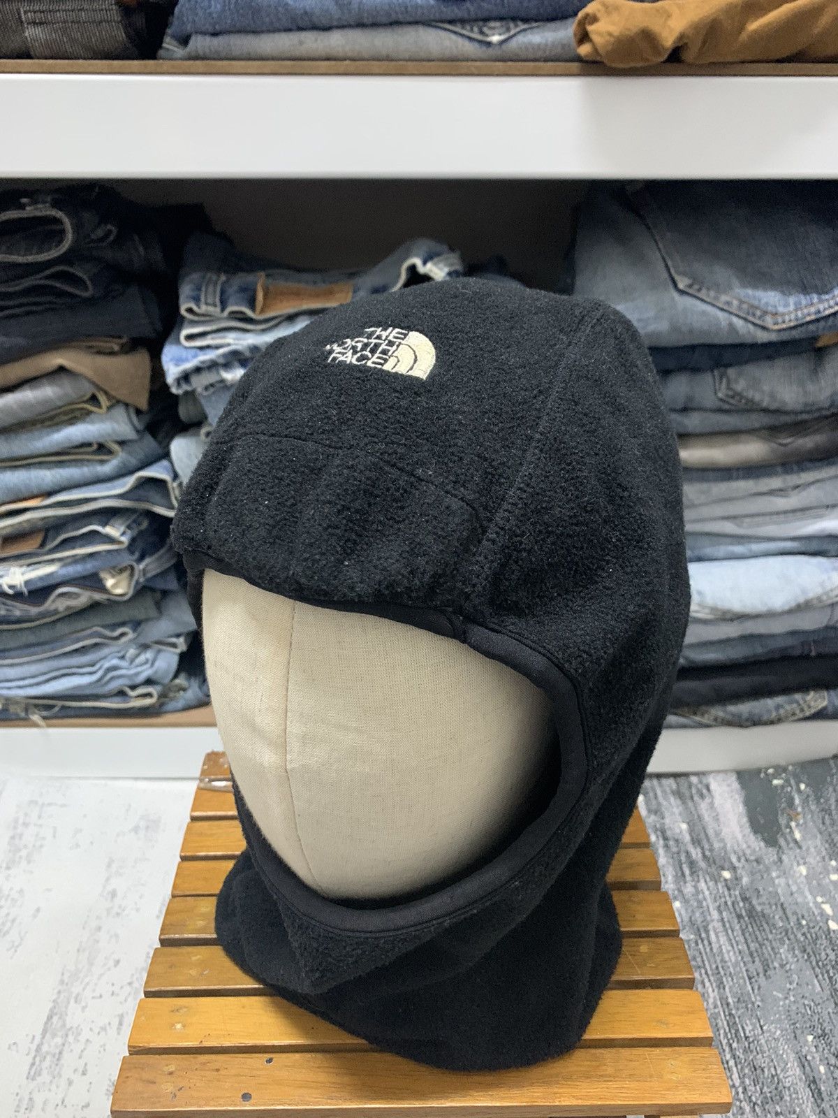 14th Addiction Vintage Fleece The North Face Black Balaclava Size ONE SIZE - 1 Thumbnail