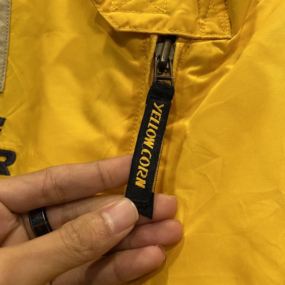 Other RARE🔥VINTAGE YELLOW CORN MOTOR RACING JACKET Size US L / EU 52-54 / 3 - 10 Thumbnail
