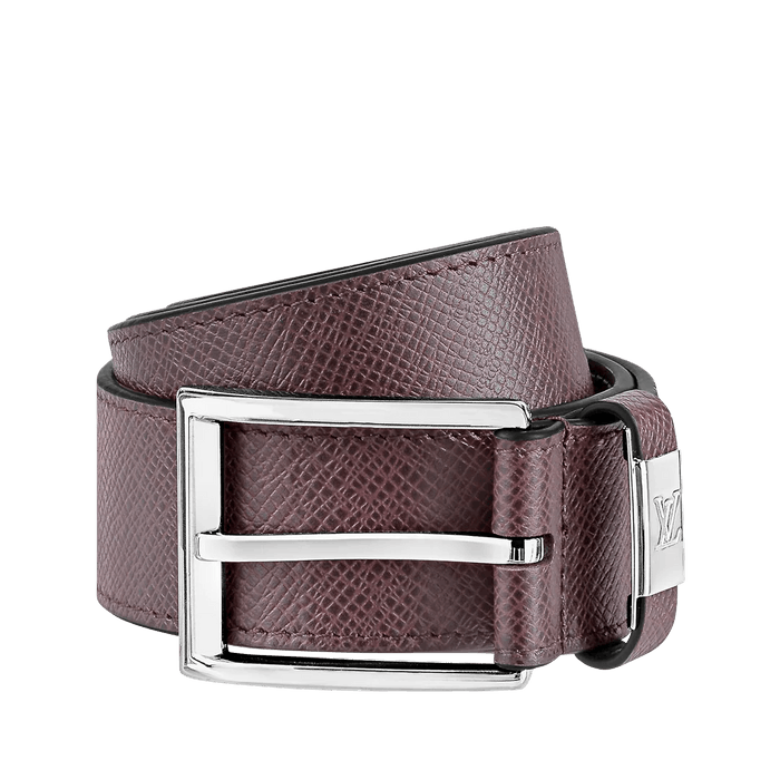 Lv Inventeur Damier Belt - Louis Vuitton Damier Belt PNG Image