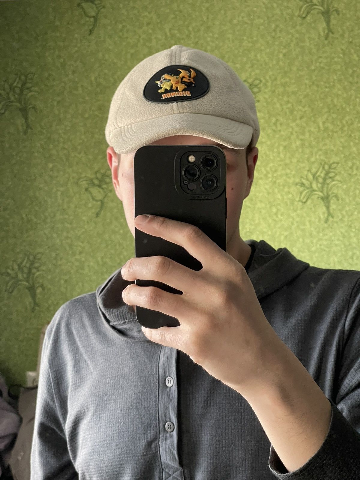 Anime × Japanese Brand × Vintage Y2K 2001 vintage Japanese anime Digimon Sherpa cap Size 30 - 2 Thumbnail