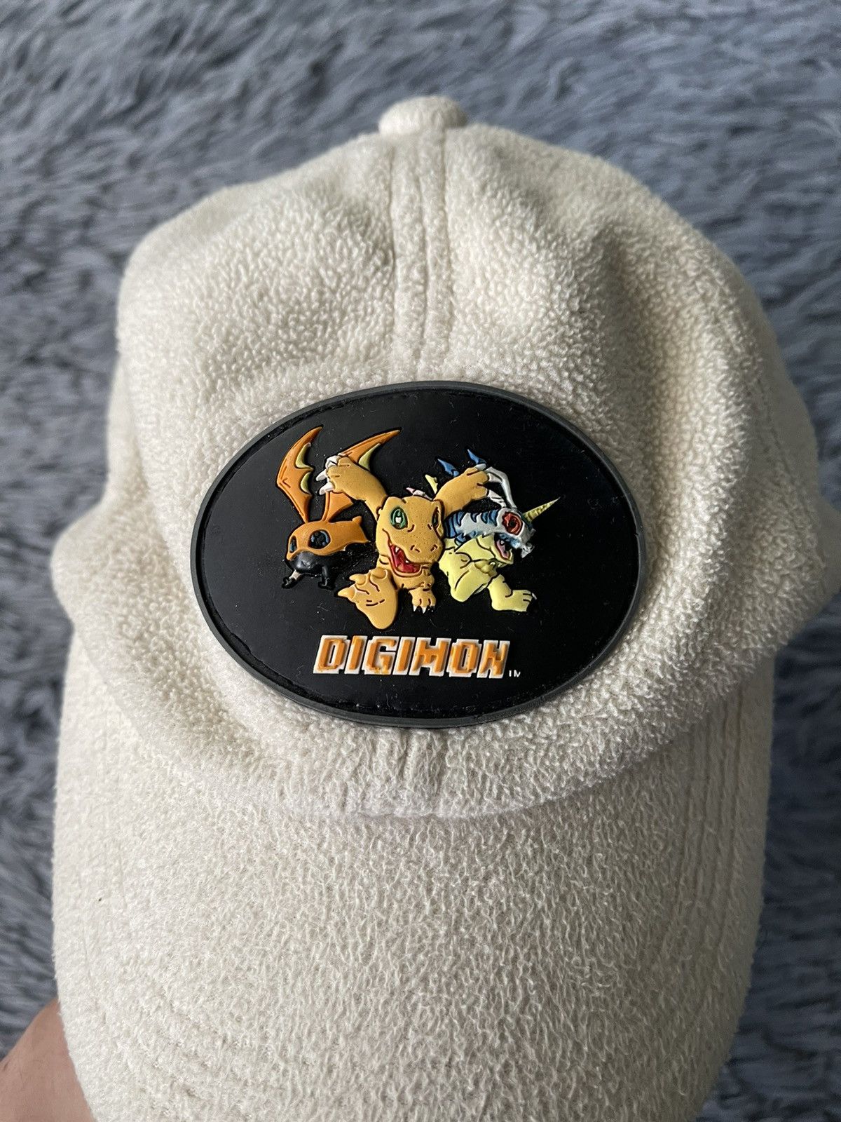 Anime × Japanese Brand × Vintage Y2K 2001 vintage Japanese anime Digimon Sherpa cap Size 30 - 5 Thumbnail