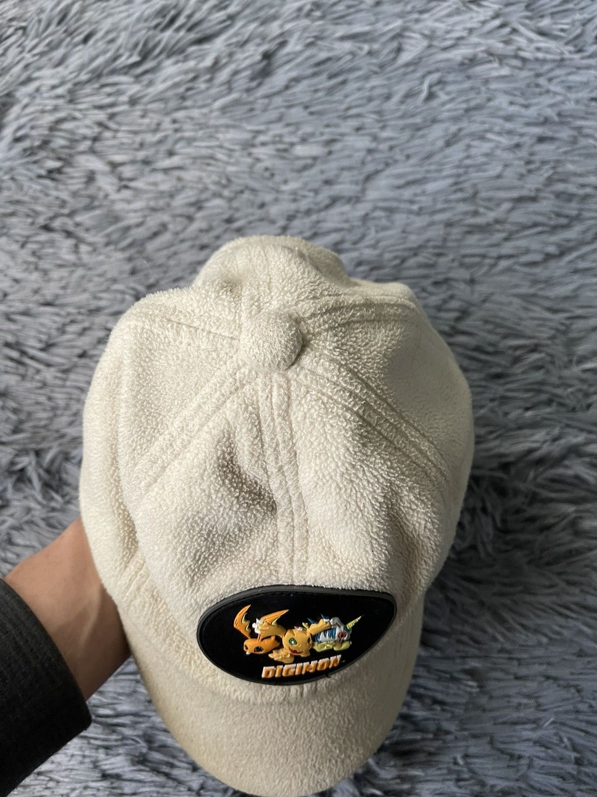 Anime × Japanese Brand × Vintage Y2K 2001 vintage Japanese anime Digimon Sherpa cap Size 30 - 6 Thumbnail