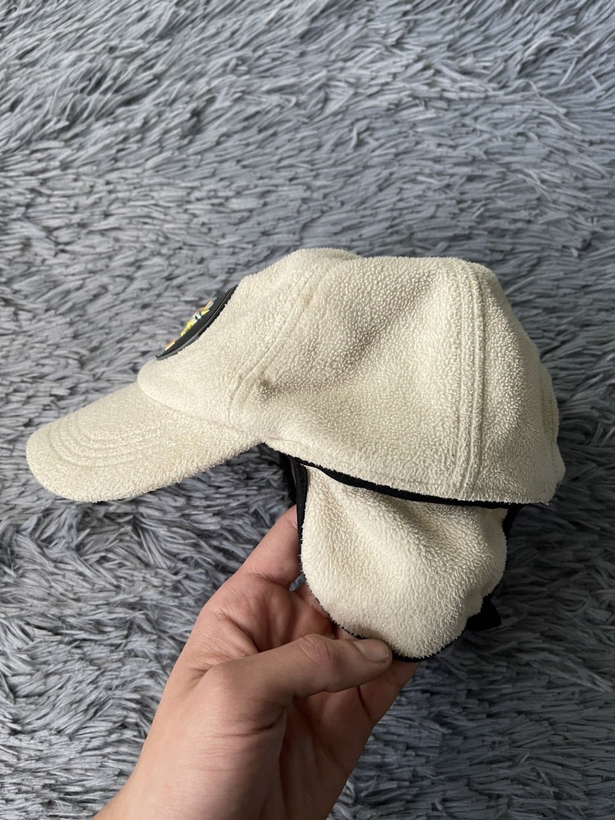 Anime × Japanese Brand × Vintage Y2K 2001 vintage Japanese anime Digimon Sherpa cap Size 30 - 9 Thumbnail