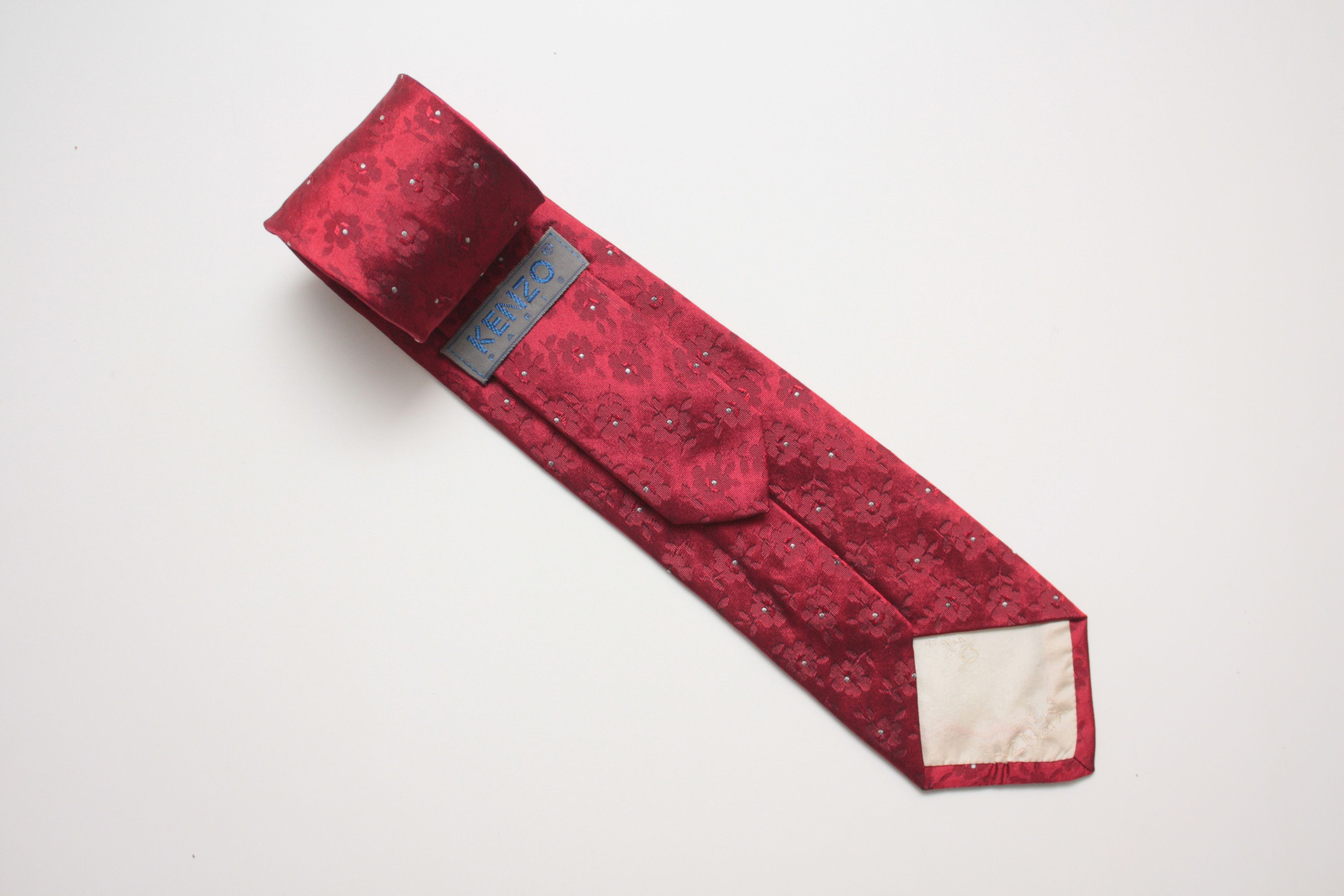 Kenzo Kenzo Floral Silk Tie Made In Italy Size ONE SIZE - 1 Thumbnail