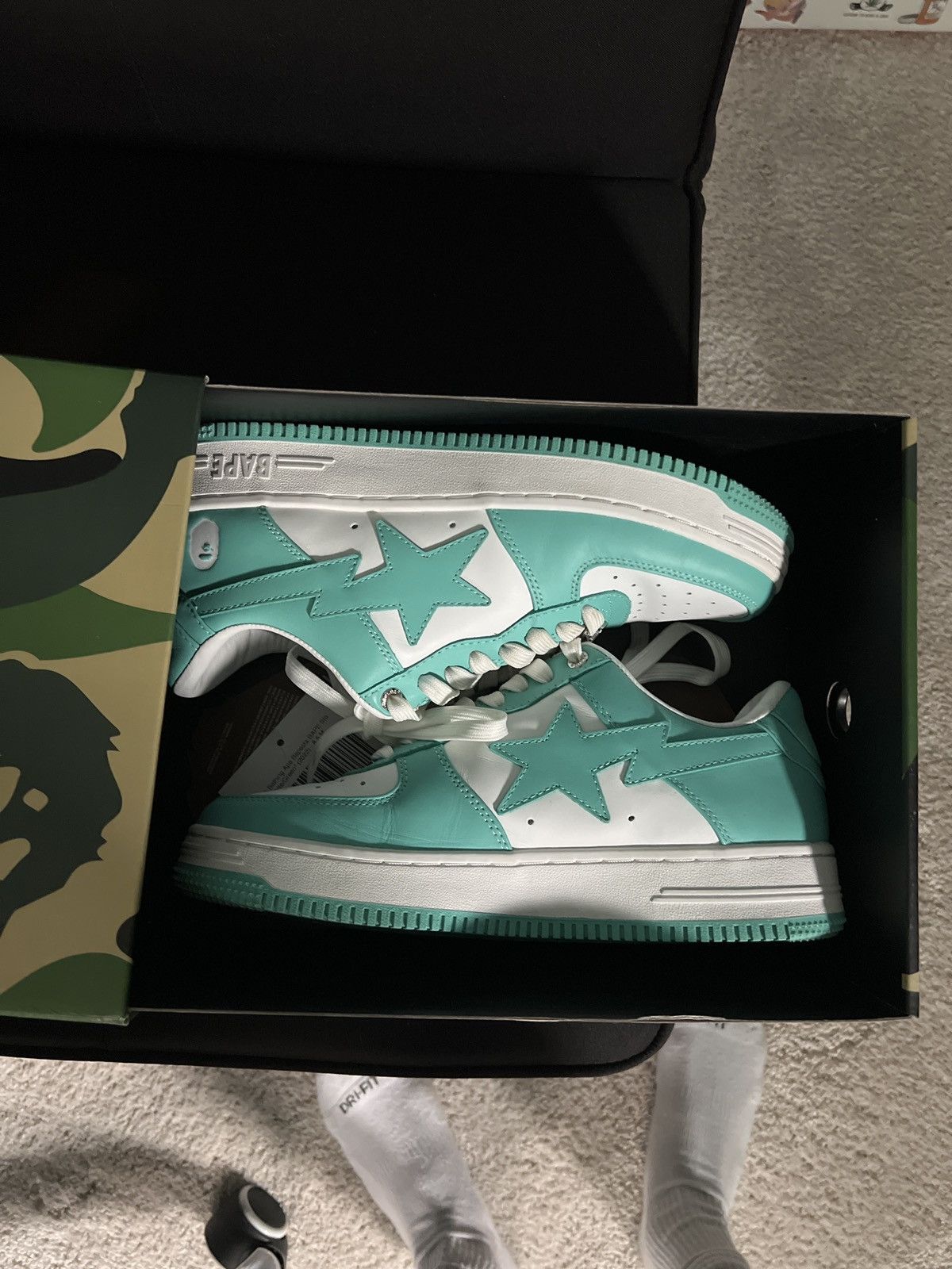 Bape A Bathing Ape Bape Sta two tone Size US 8.5 / EU 41-42 - 2 Thumbnail