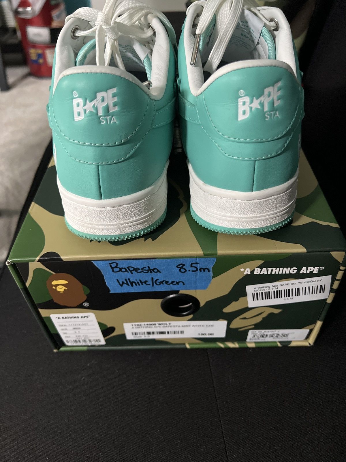 Bape A Bathing Ape Bape Sta two tone Size US 8.5 / EU 41-42 - 5 Thumbnail