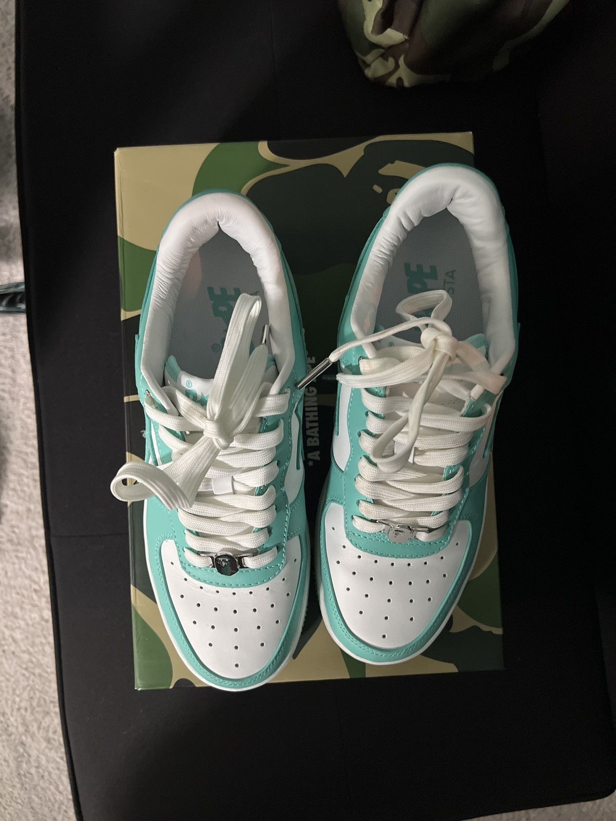 Bape A Bathing Ape Bape Sta two tone Size US 8.5 / EU 41-42 - 4 Thumbnail