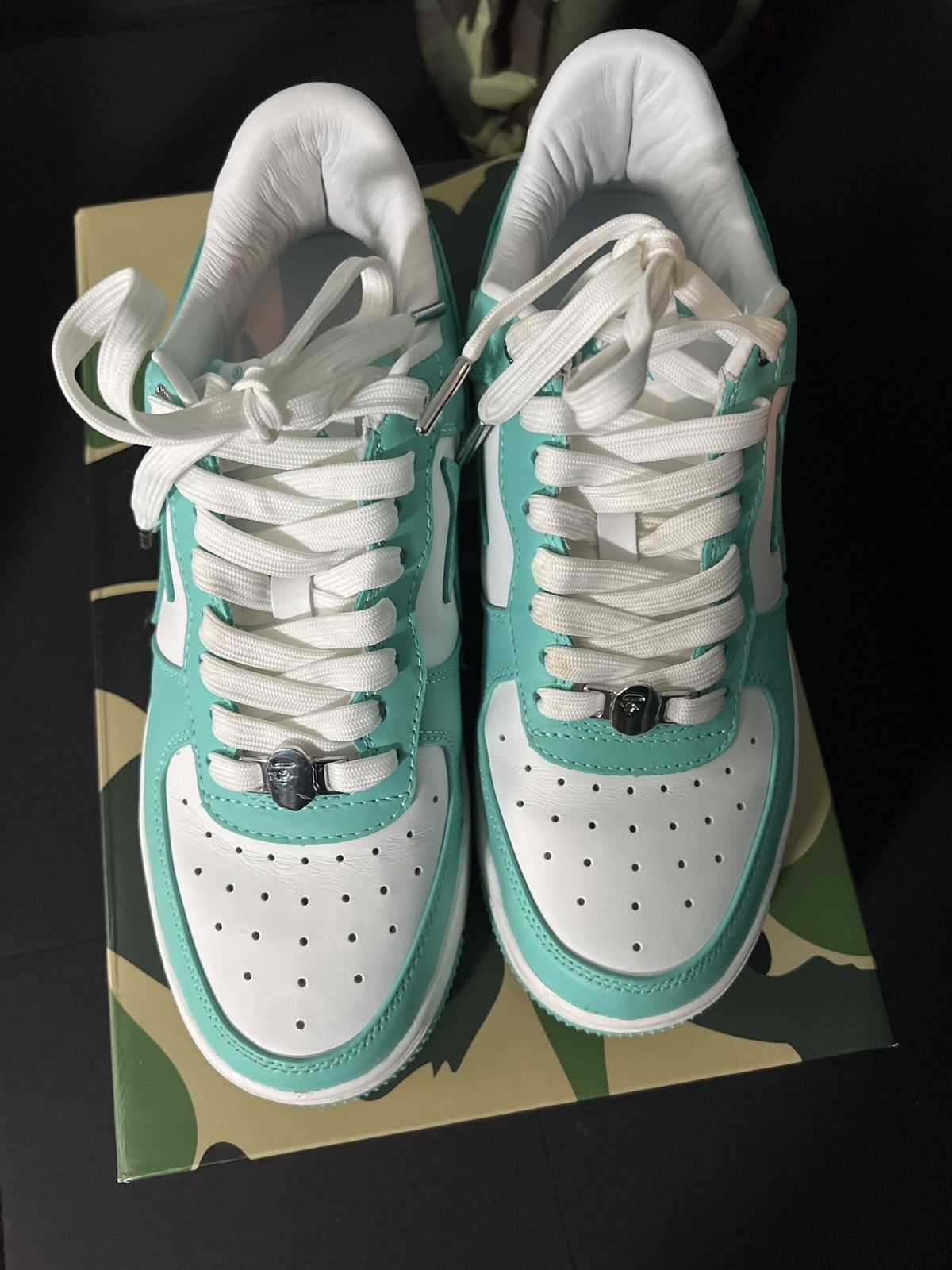 Bape A Bathing Ape Bape Sta two tone Size US 8.5 / EU 41-42 - 3 Thumbnail