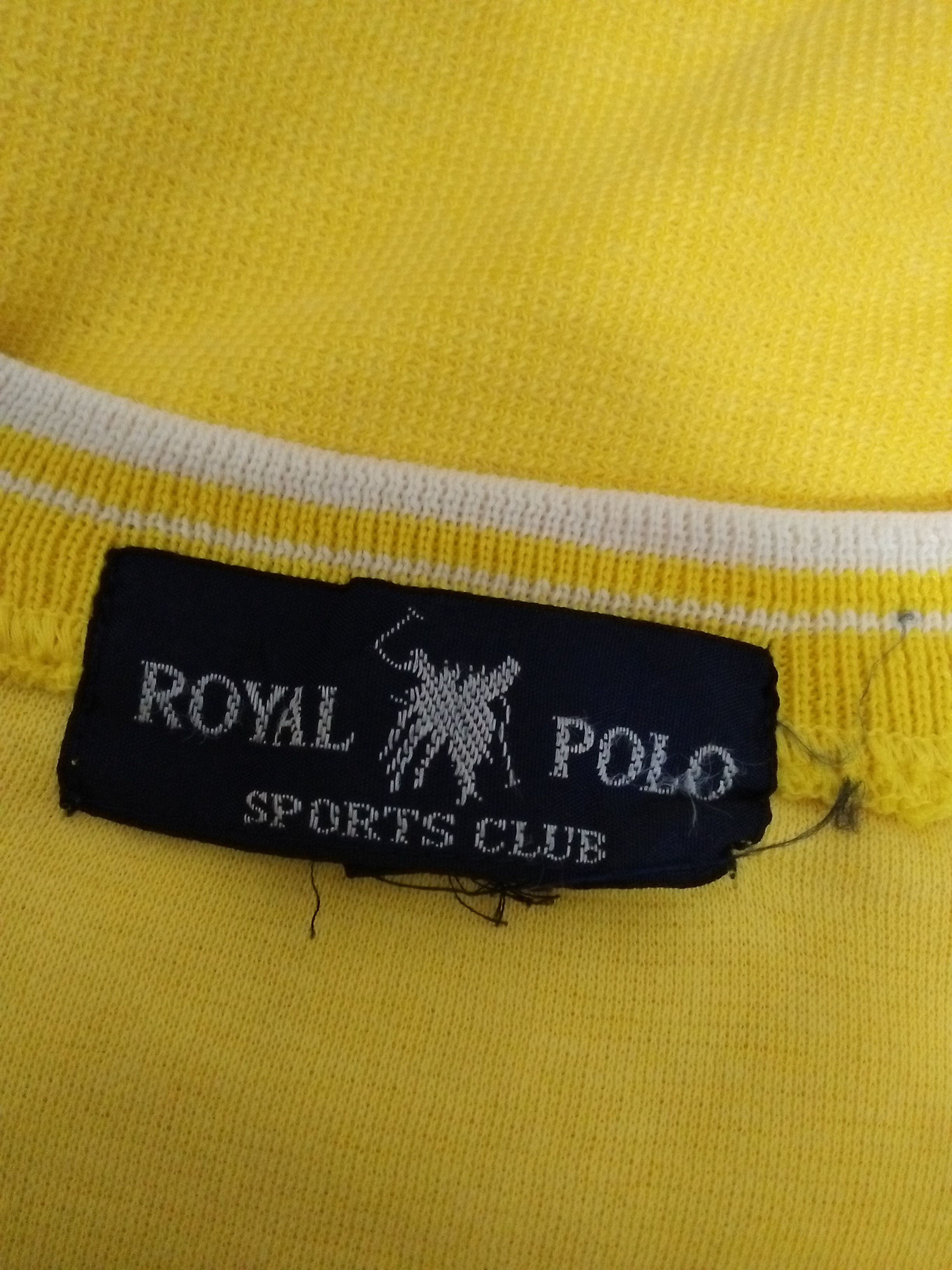 Japanese Brand ROYAL POLO SPORT USA BIG LOGO SHIRT (B18) Size US L / EU 52-54 / 3 - 6 Thumbnail