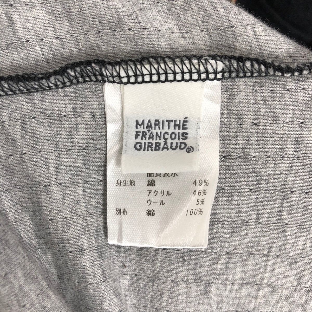 Marithe + Francois Girbaud Marithe Francois Girbaud Lace Closure Hooded Sweater Size US L / EU 52-54 / 3 - 8 Thumbnail