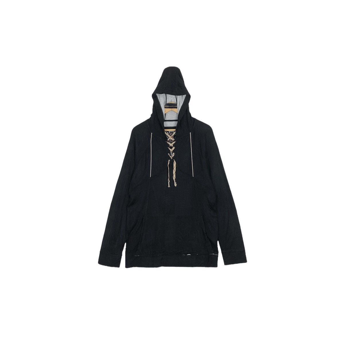 Marithe + Francois Girbaud Marithe Francois Girbaud Lace Closure Hooded Sweater Size US L / EU 52-54 / 3 - 2 Thumbnail
