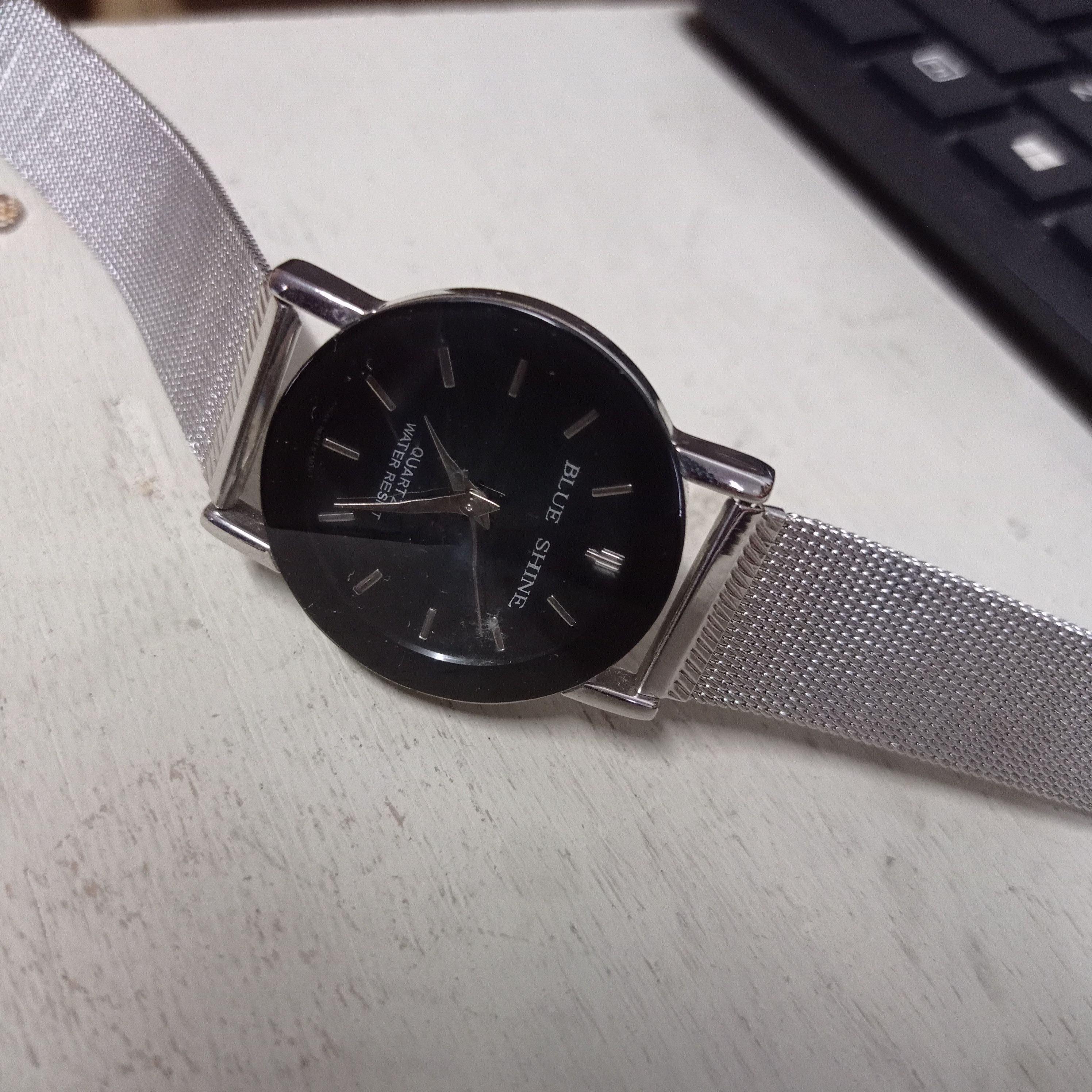 Japanese Brand Retro Swiss Watch by BLUE SHINE (Cutting Glasses) Size ONE SIZE - 7 Thumbnail
