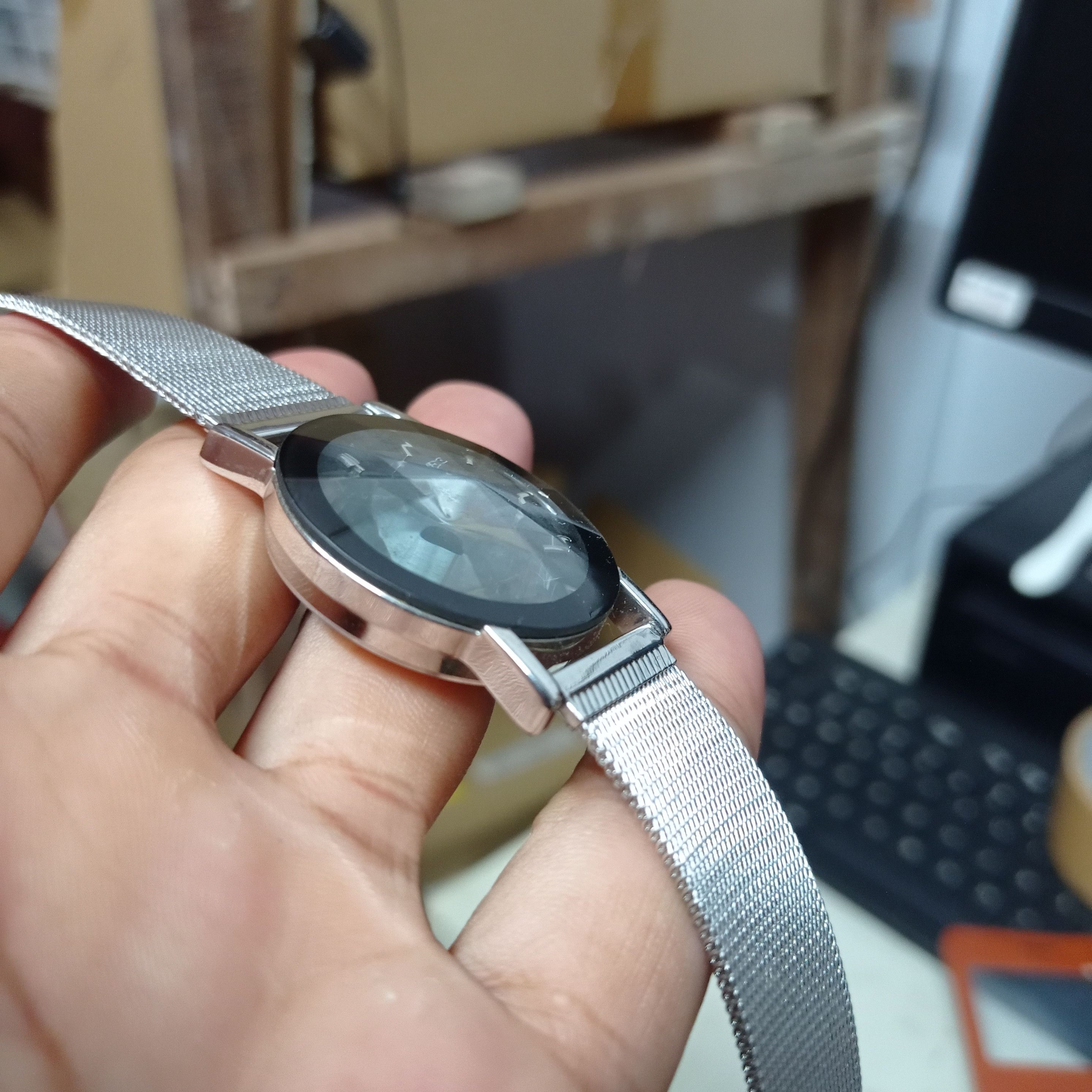 Japanese Brand Retro Swiss Watch by BLUE SHINE (Cutting Glasses) Size ONE SIZE - 8 Thumbnail