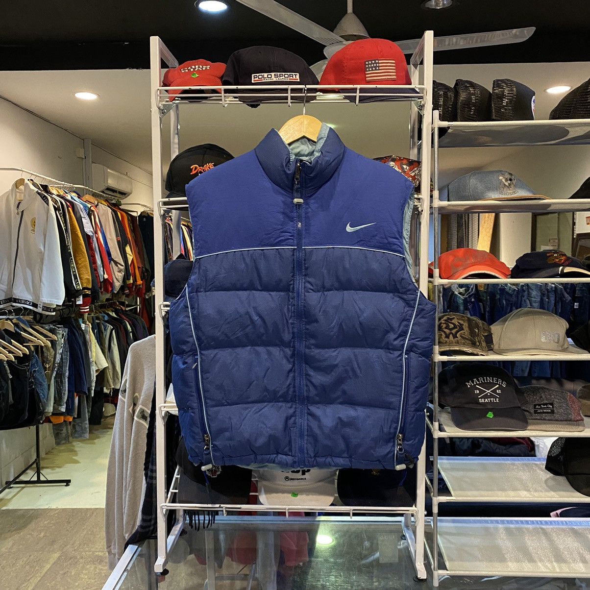 Nike × Nike ACG × Vintage NIKE ACG PUFFER VEST Size US M / EU 48-50 / 2 - 1 Thumbnail