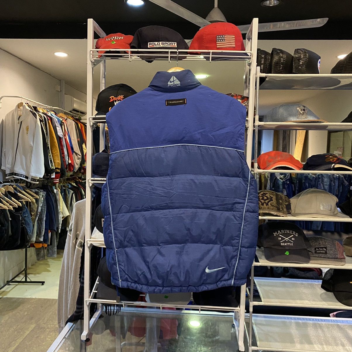 Nike × Nike ACG × Vintage NIKE ACG PUFFER VEST Size US M / EU 48-50 / 2 - 2 Thumbnail