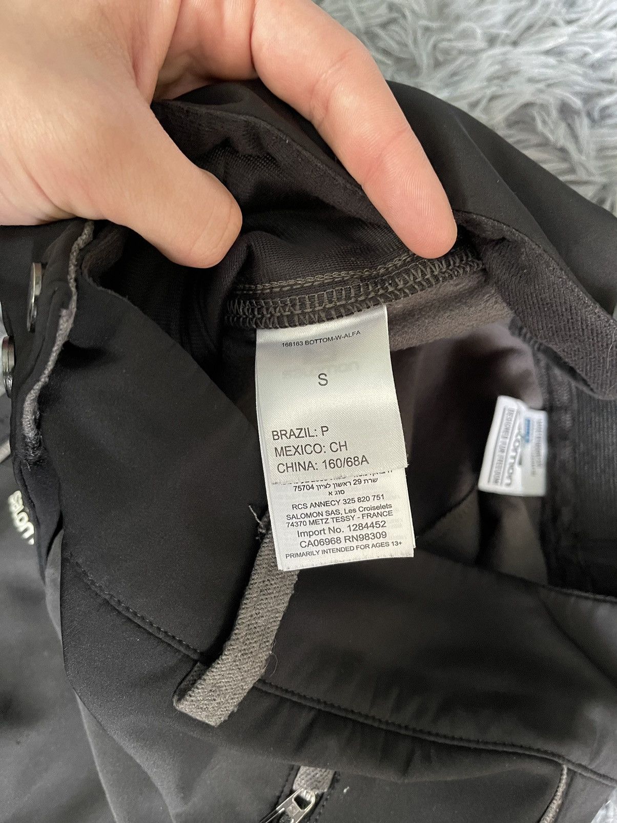 Salomon Salomon gorpcore style outdoor ski pants Size 25" / US 0 / IT 36 - 8 Thumbnail