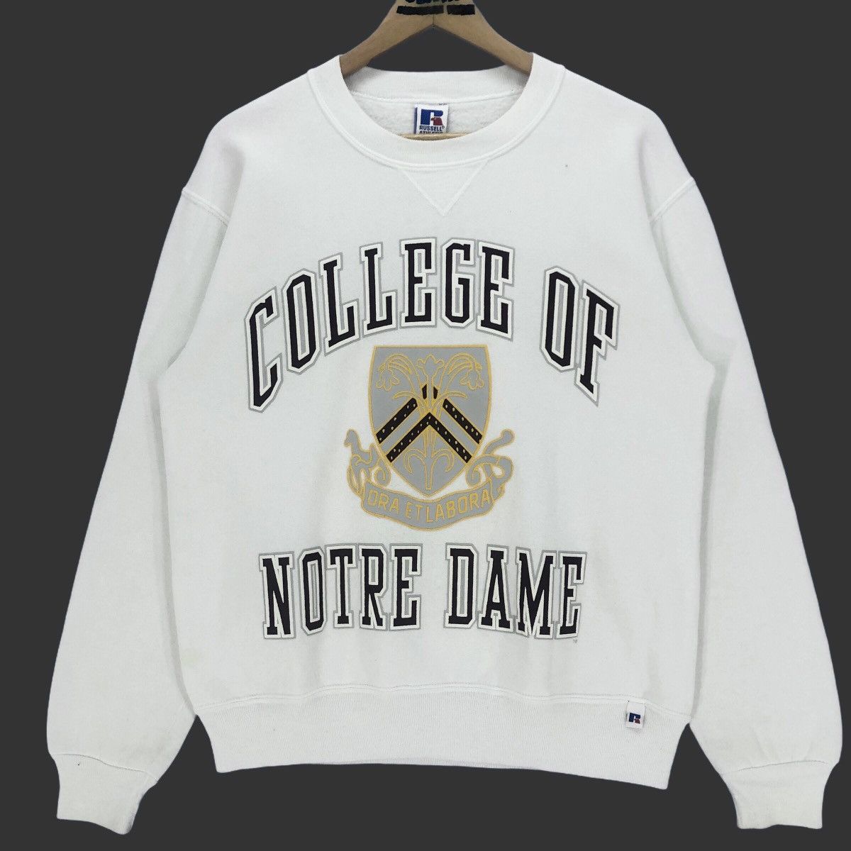 NCAA Vintage College Of Notre Dame Russell Athletic Sweatshirt Size US S / EU 44-46 / 1 - 1 Thumbnail
