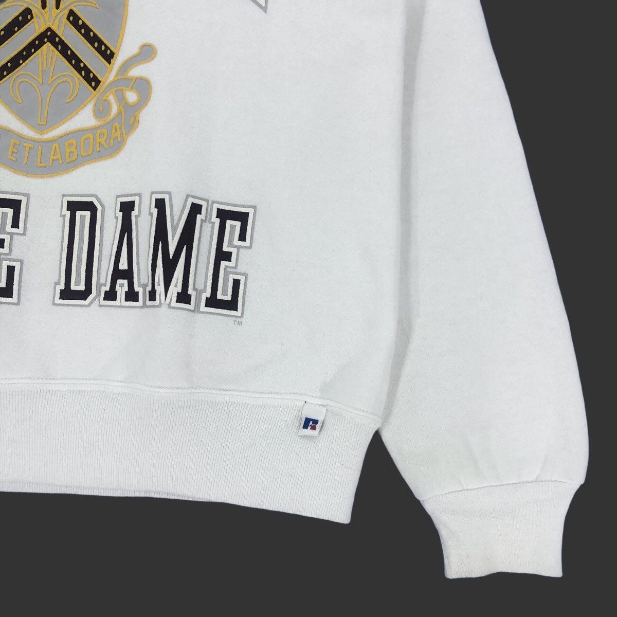 NCAA Vintage College Of Notre Dame Russell Athletic Sweatshirt Size US S / EU 44-46 / 1 - 3 Thumbnail