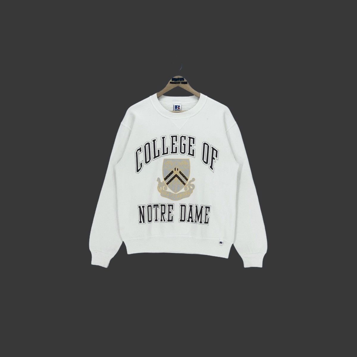 NCAA Vintage College Of Notre Dame Russell Athletic Sweatshirt Size US S / EU 44-46 / 1 - 2 Thumbnail