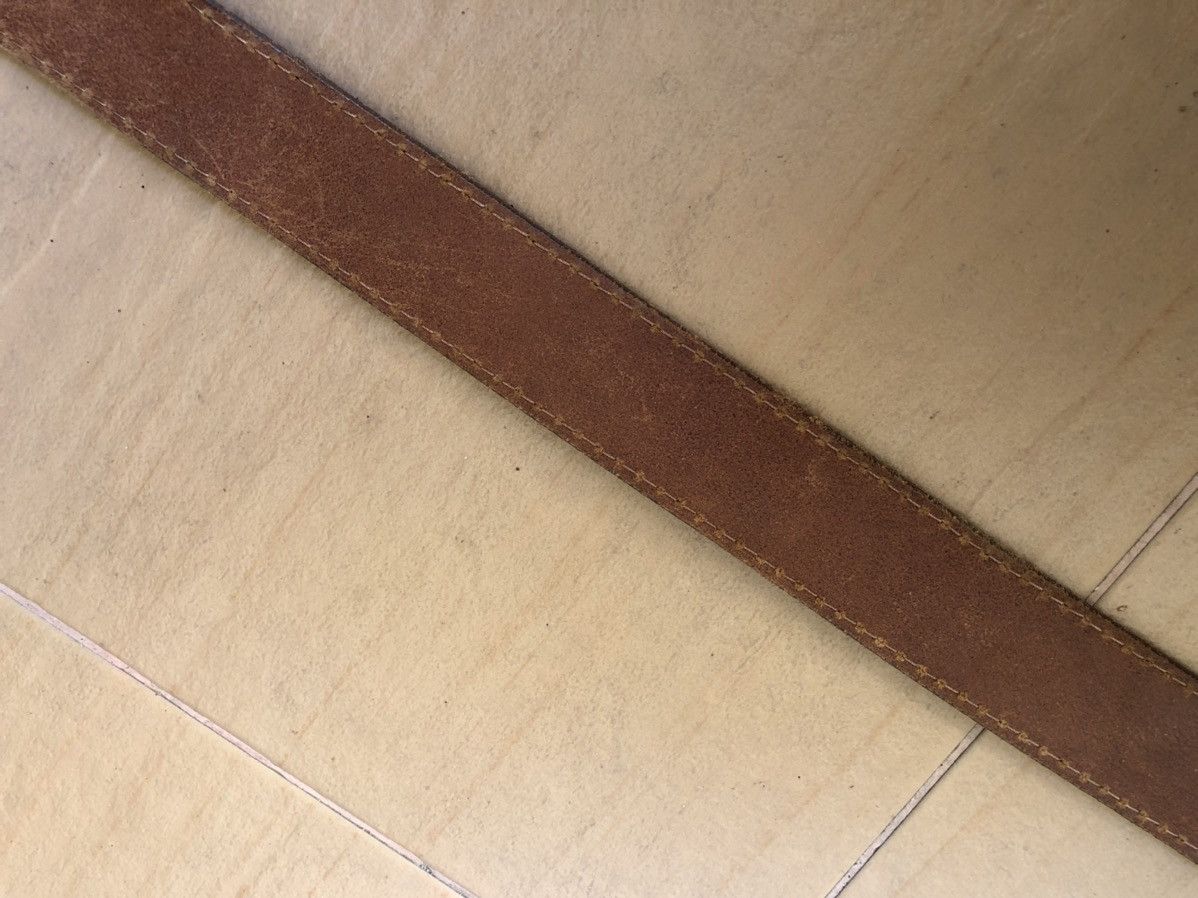 Leather Vintage Forte Leather Buckle Belts Size ONE SIZE - 6 Thumbnail