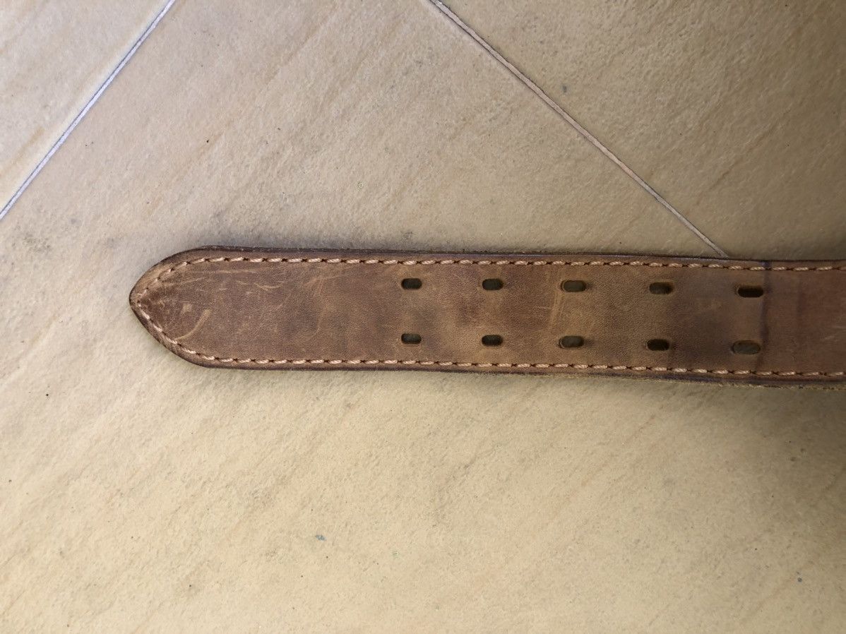 Leather Vintage Forte Leather Buckle Belts Size ONE SIZE - 7 Thumbnail