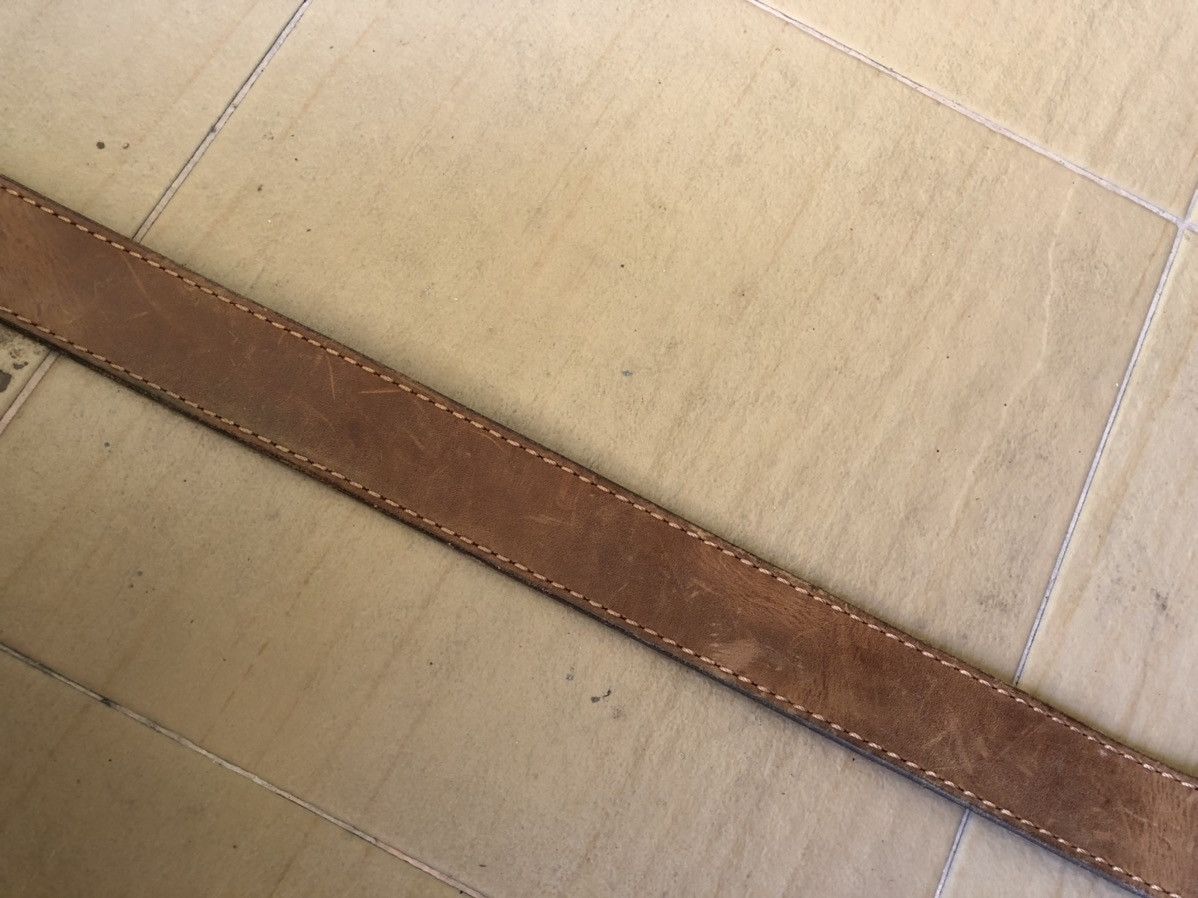 Leather Vintage Forte Leather Buckle Belts Size ONE SIZE - 5 Thumbnail