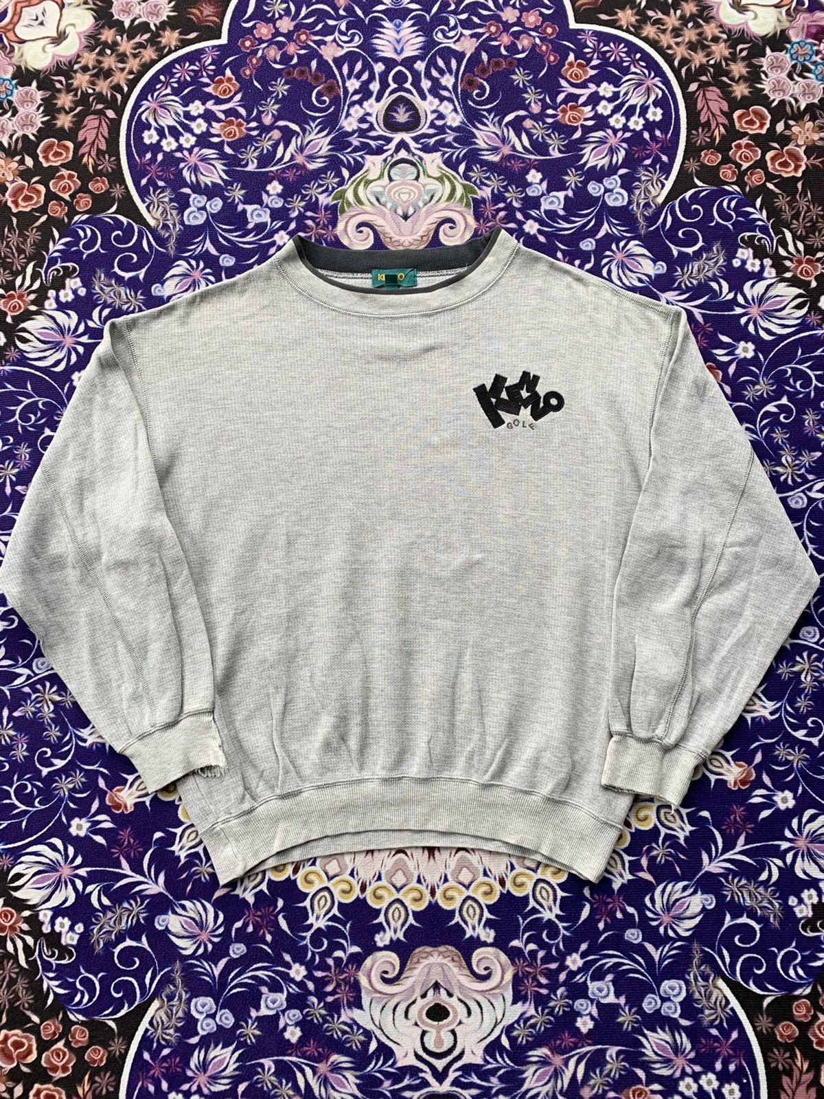Kenzo Vintage Kenzo Golf Sweatshirt Size US L / EU 52-54 / 3 - 1 Thumbnail
